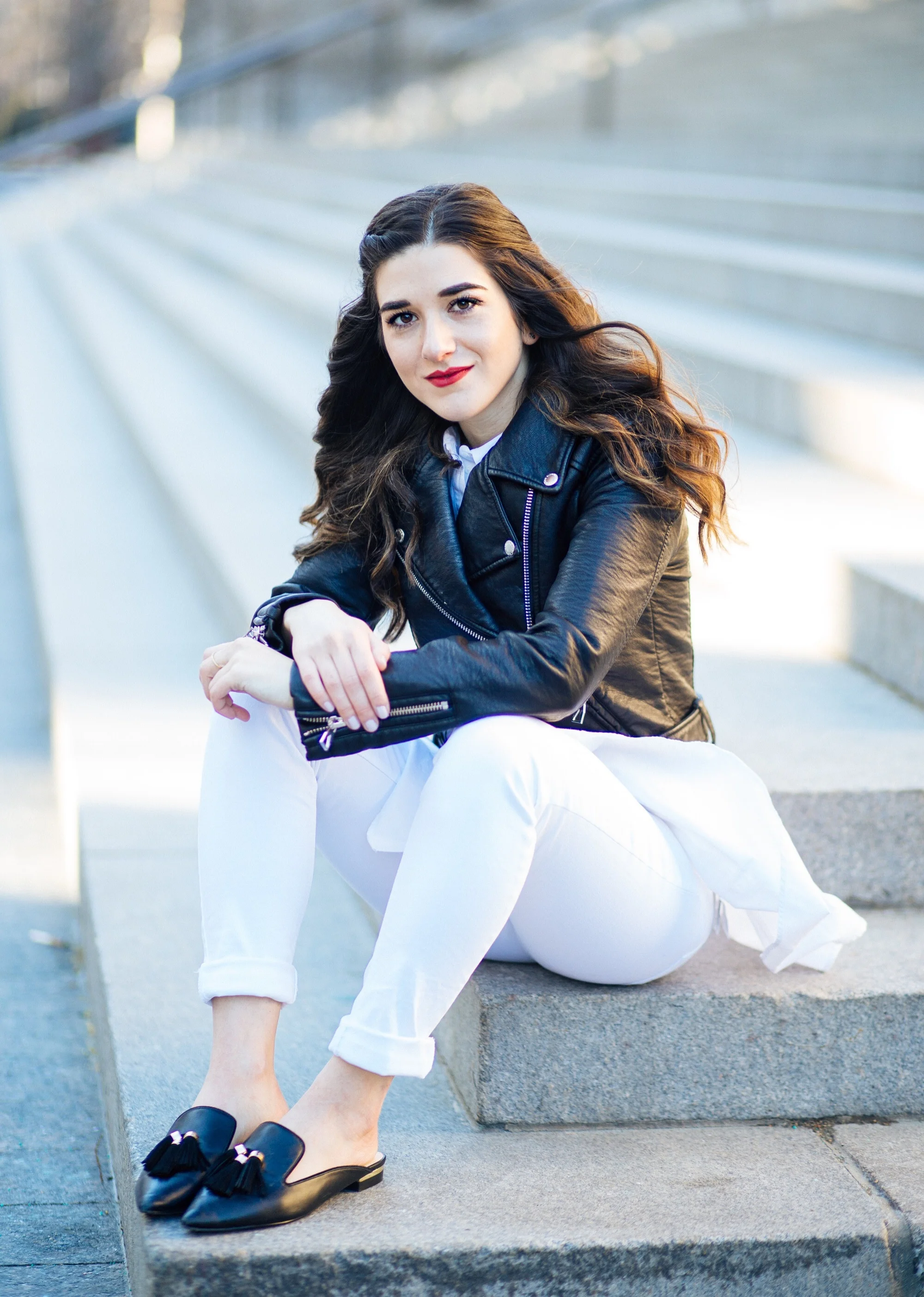 Tassel Slides + Moto Jacket // What It's Really Like To Work In Fashion