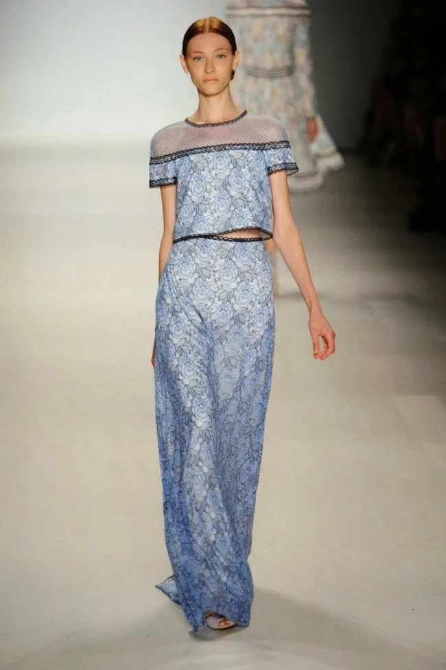 NYFW Tadashi Shoji Fashion Show Summer/Spring 2015