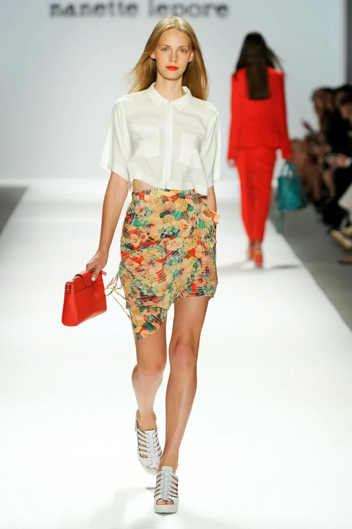 NYFW Nanette Lepore Spring 2014 Fashion Show