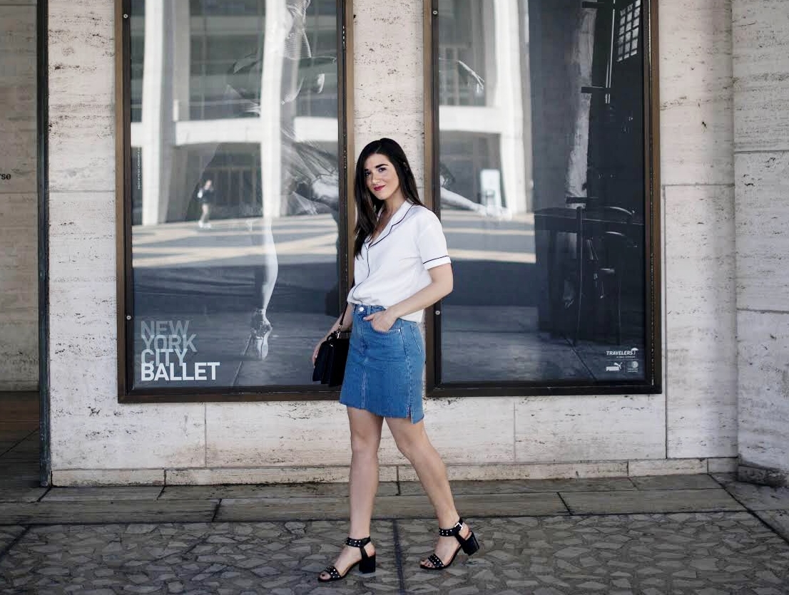 Pajama Top + Denim Skirt // 4 Reasons to Think Twice Before Signing a  Contract — Esther Santer