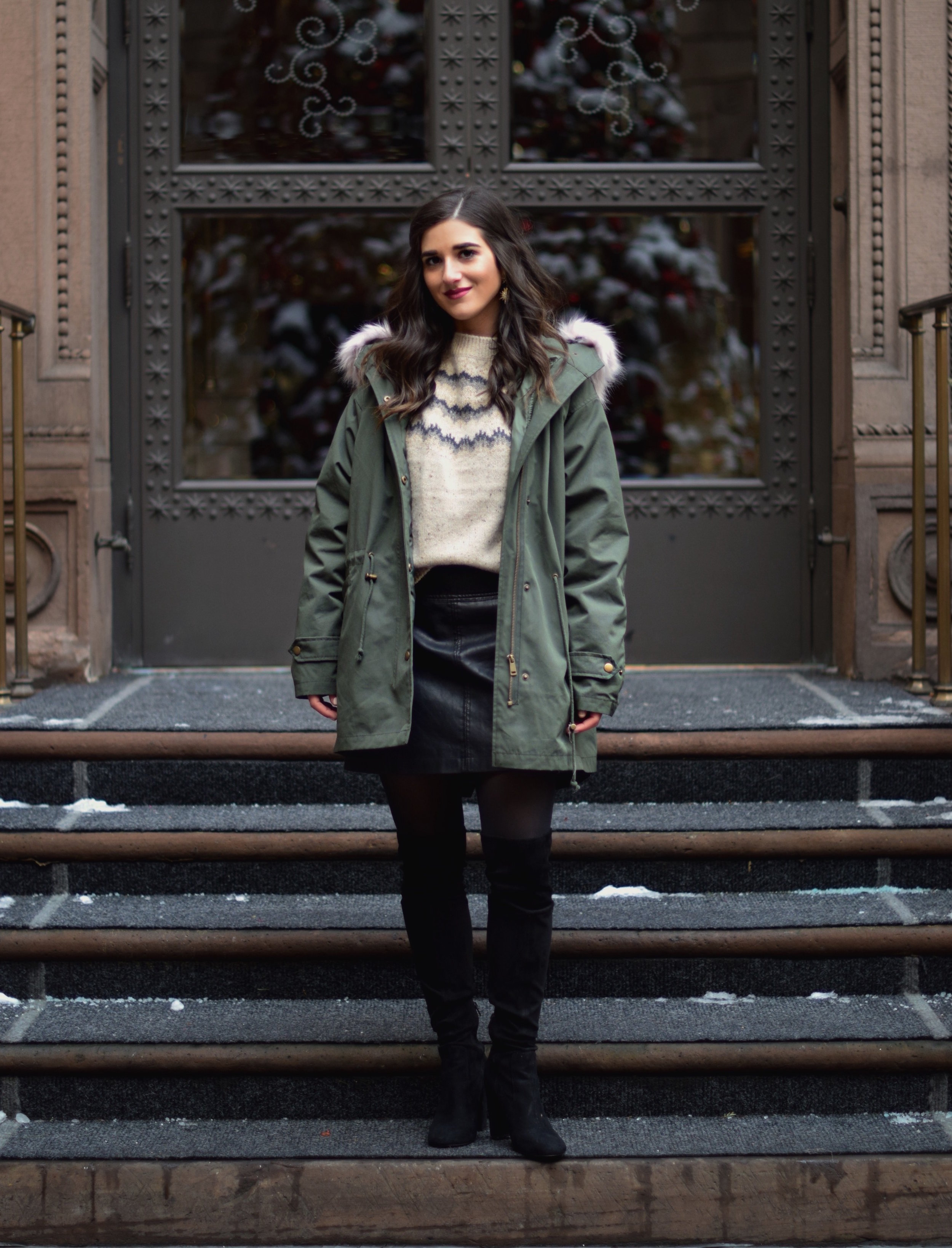 The Perfect Parka 10 Coats To Gift This Season Esther Santer Fashion Blog NYC Street Style Blogger Outfit OOTD Trendy Urban Outfitters Jacket Coat Girl Women Fur Hood Winter Black OTK Boots Cashmere Sweater Cold Weather Shoes Shopping Holiday Presents.jpg