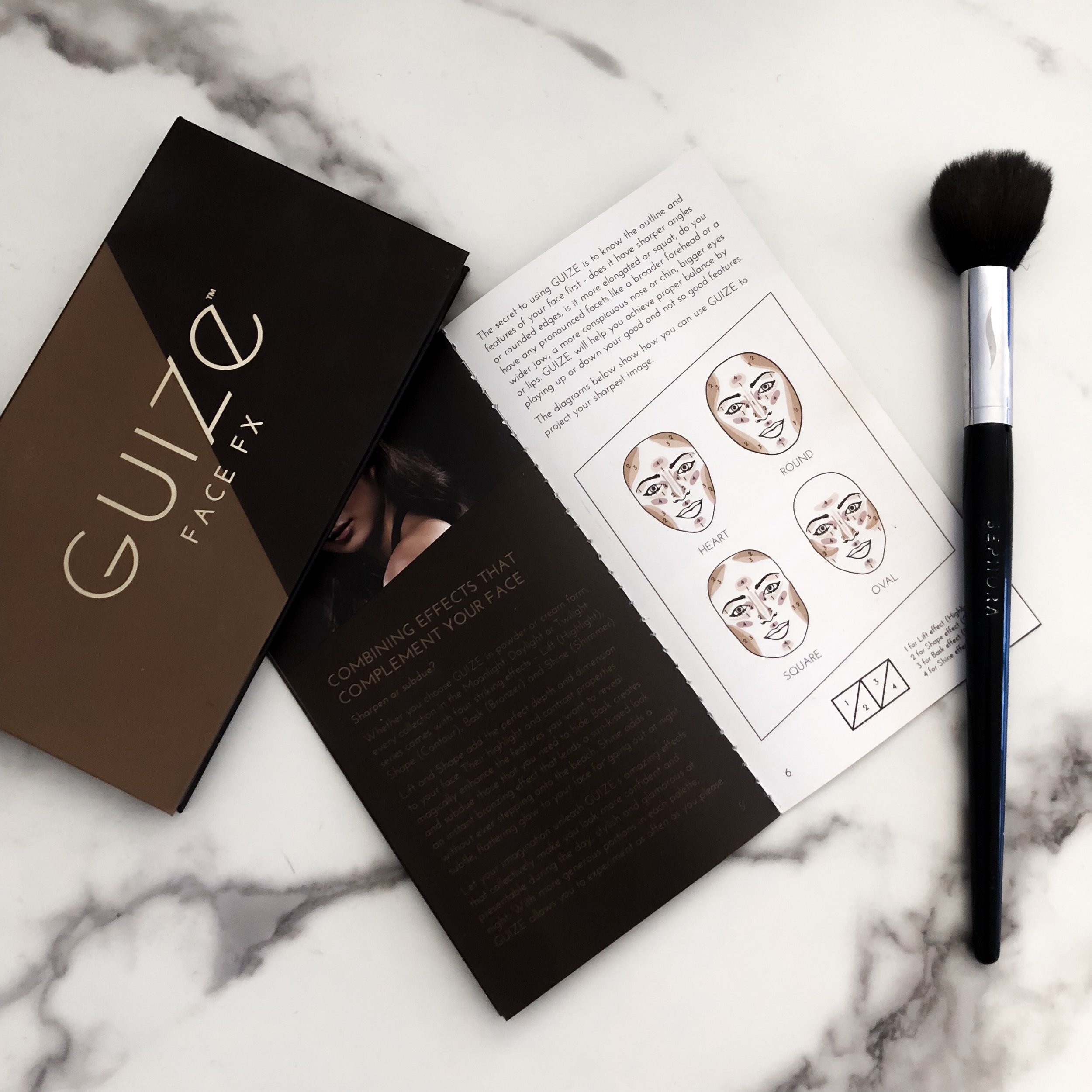 Guize Face FX Contour Palette Review Esther Santer Fashion Blog NYC Street Style Blogger Outfit OOTD Trendy Makeup Beauty Product Bronzer Highlighter Powder Brush Shopping Value $40 Radiant Glow Skin Beautiful Shades Eye Shadow  Brand Company Collab.jpg