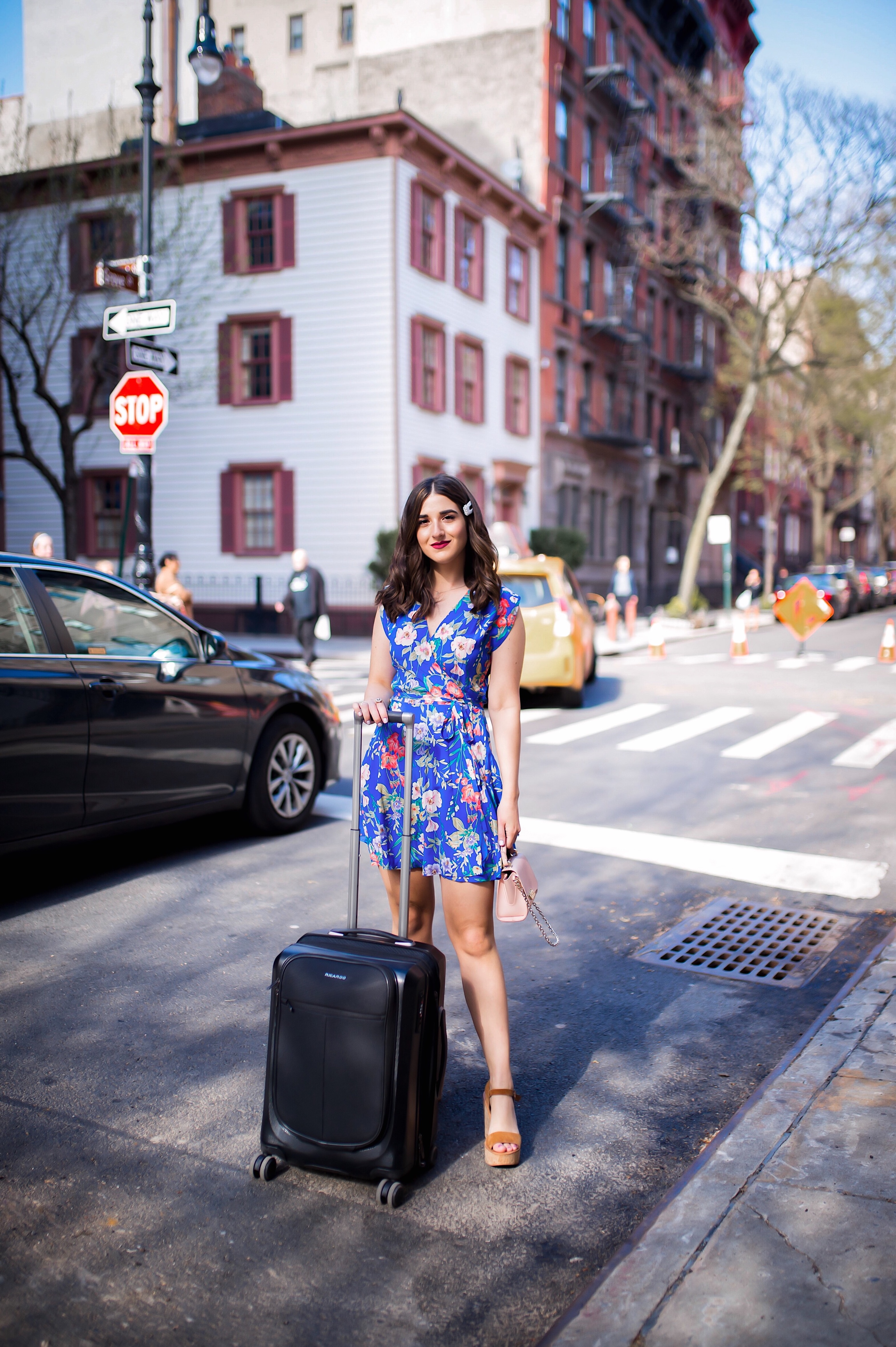 How Ricardo Luggage Keeps Me Organized The Cupertino Collection Esther Santer Fashion Blog NYC Street Style Blogger Outfit OOTD Trendy Shopping Girl Travel Honeymoon Trip Vacation Europe Pack Packing Best Black Front Pocket Hard Case Carry On Suitcase.JPG