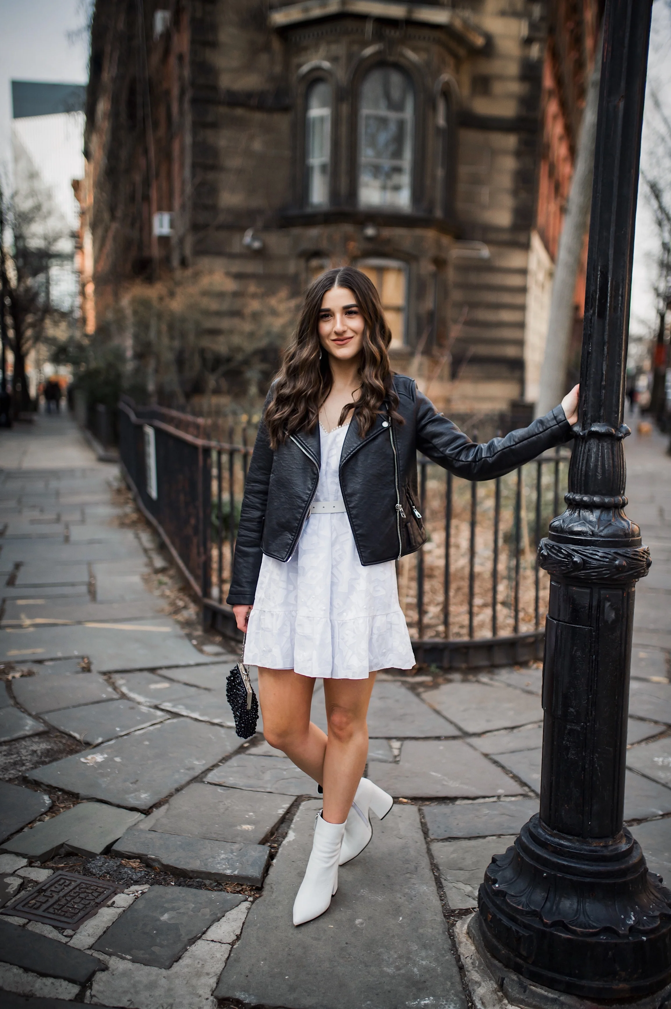 5 Things I Wish Brands Knew White Dress Leather Jacket Esther Santer