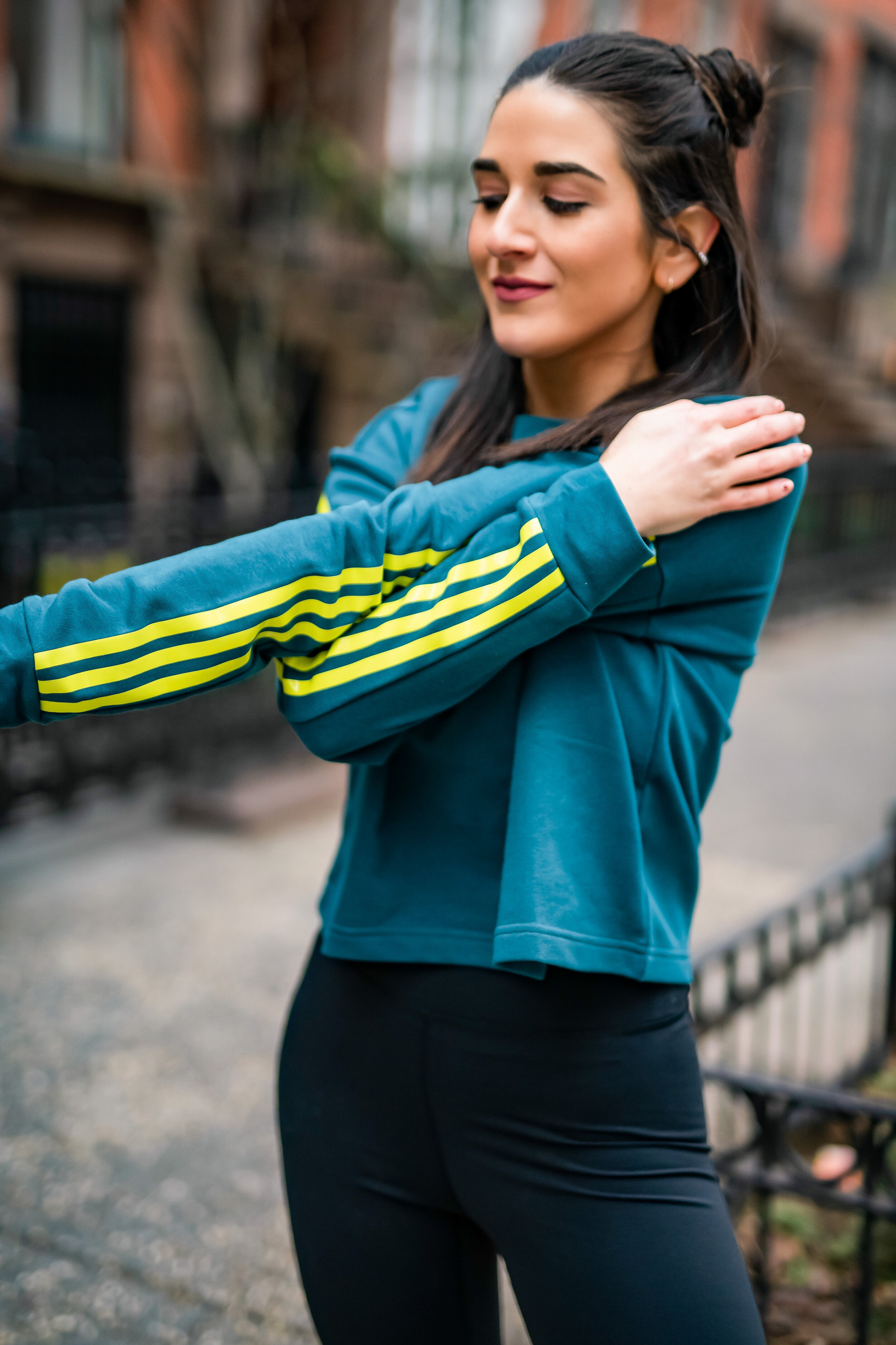 Harden Array af sponsoreret New Year, New Workout Set // Adidas x Zoe Saldana — Esther Santer