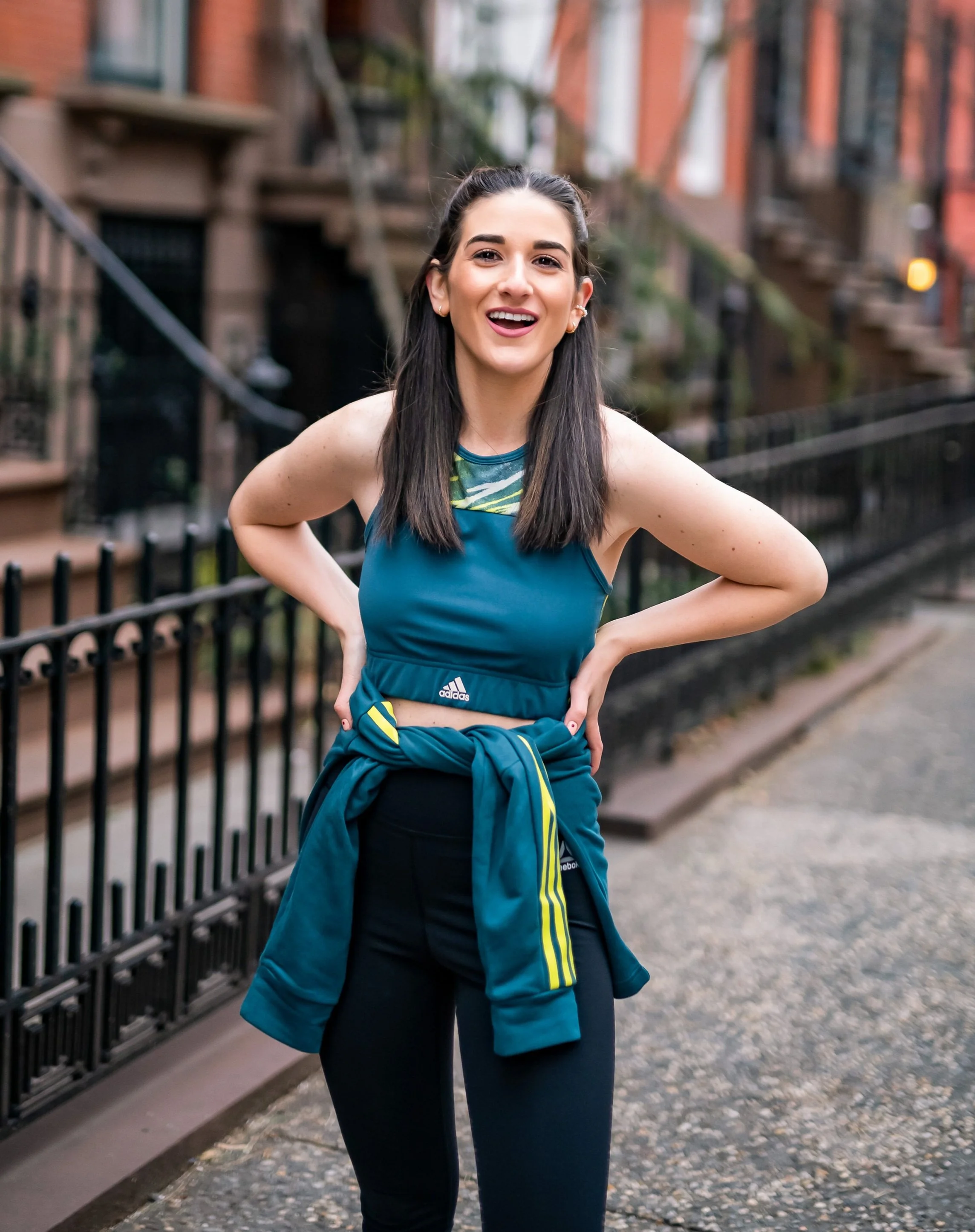 New Year, New Workout Set // Adidas x Zoe Saldana