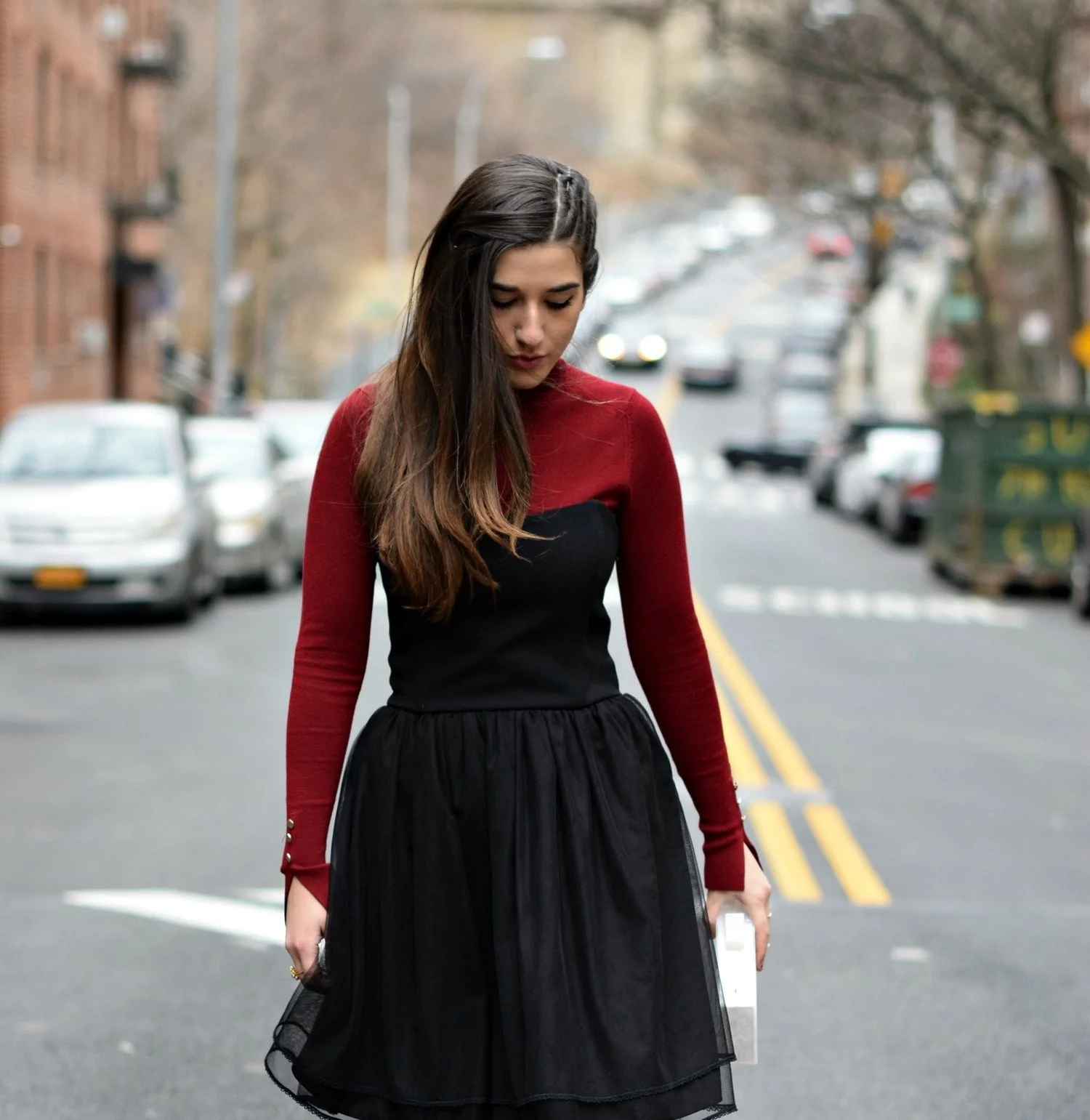 Winter Turtleneck And Slip Dress Turtleneck Wearing A Slip Under A