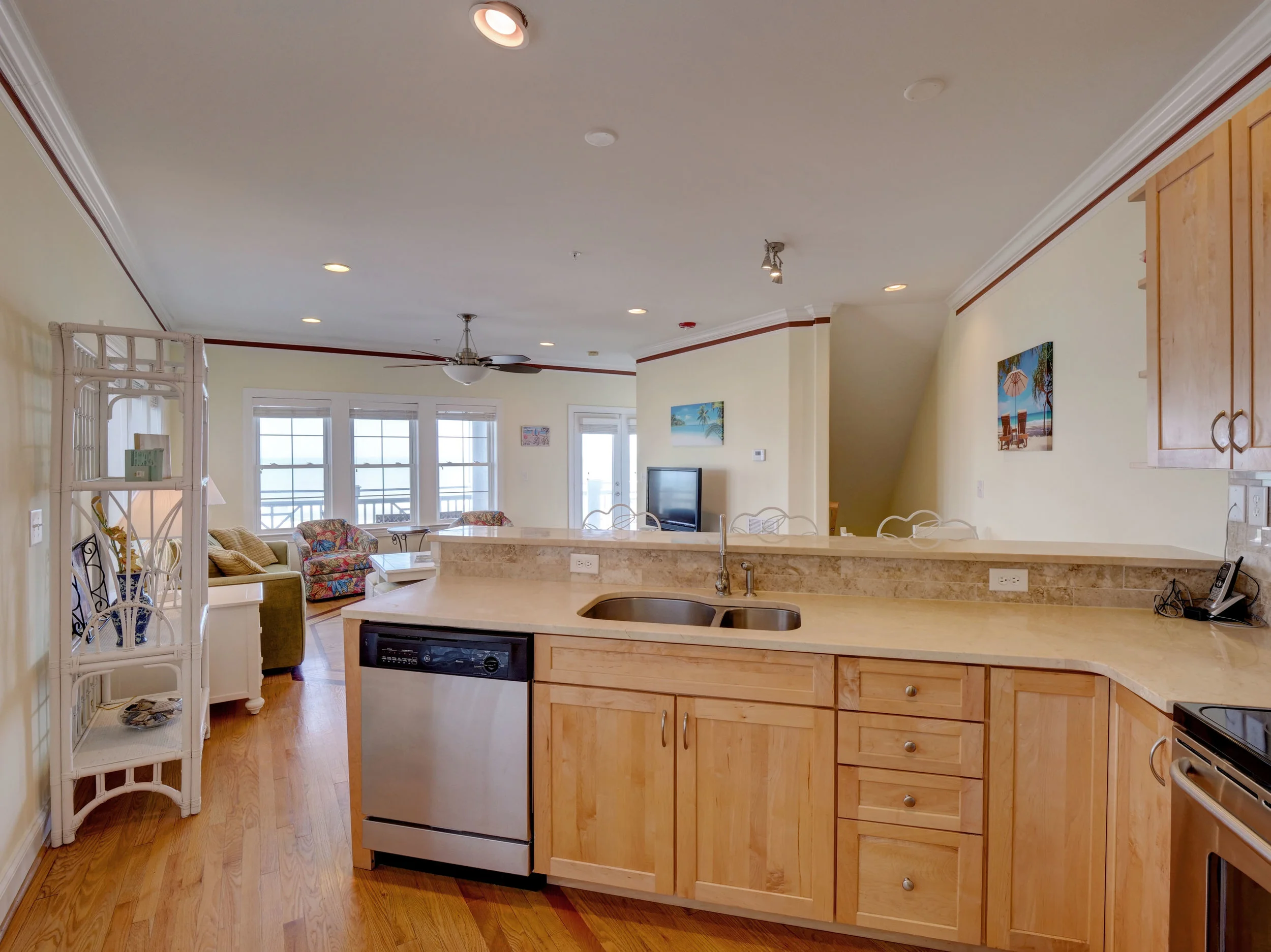 202 N Fort Fisher Blvd Unit 8-print-014-69-Kitchen view 2-3670x2751-300dpi.jpg