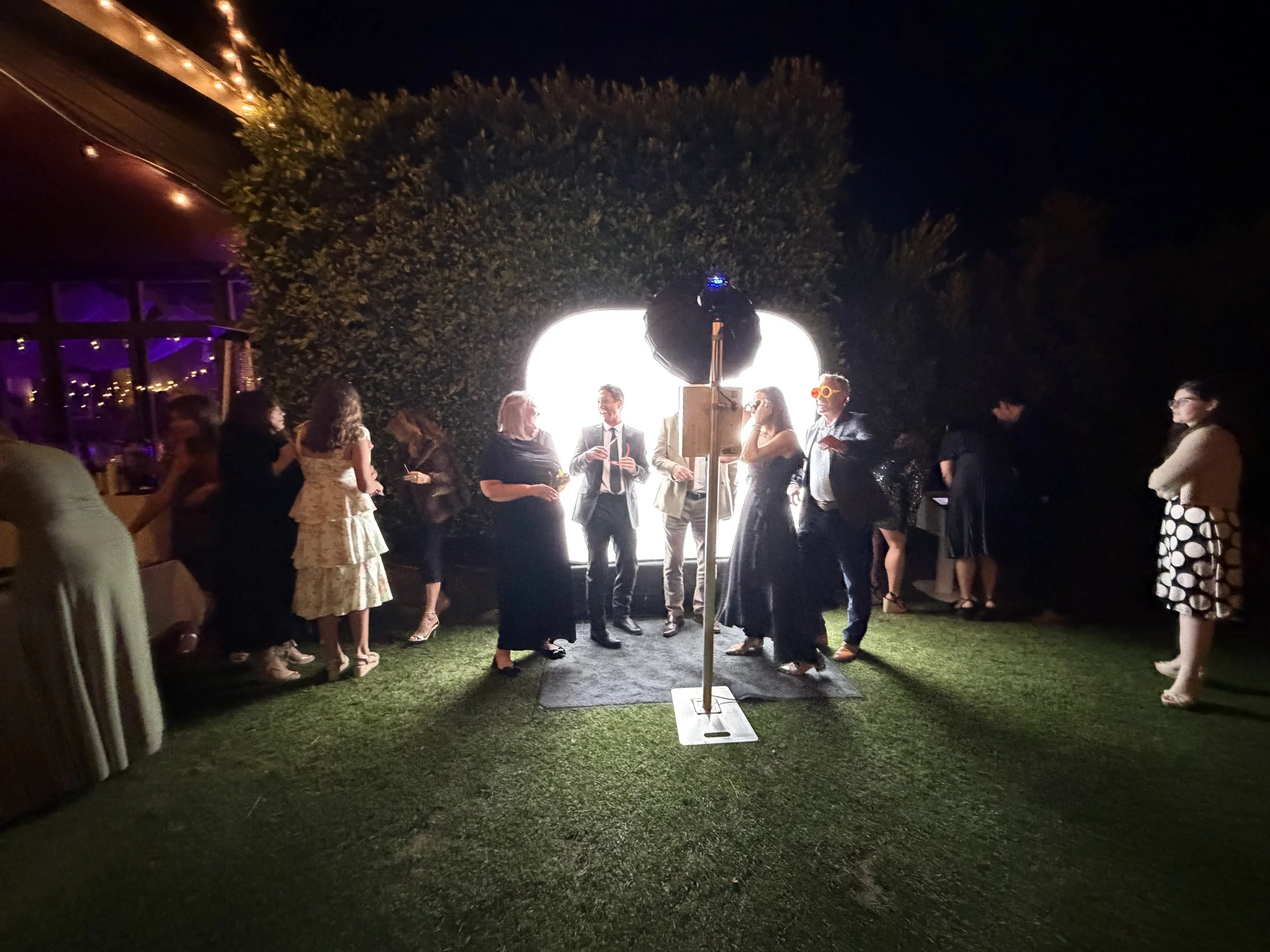 Klixbot tech in action at an event in Santa Barbara