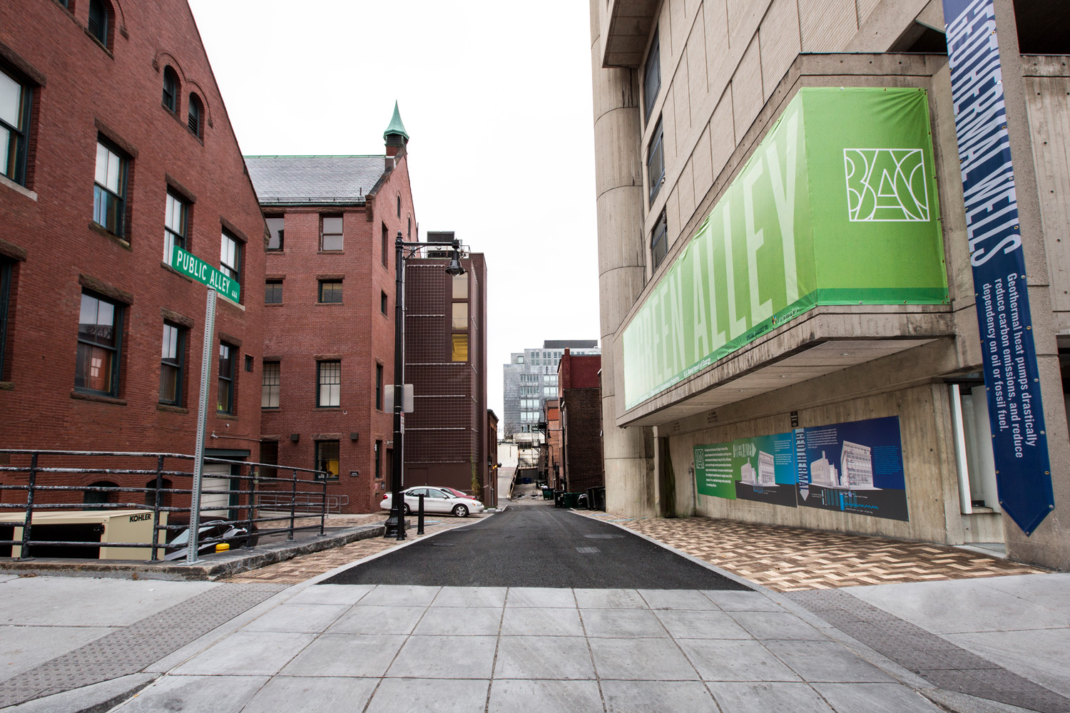 BOSTON ARCHITECTURAL COLLEGE GREEN ALLEY