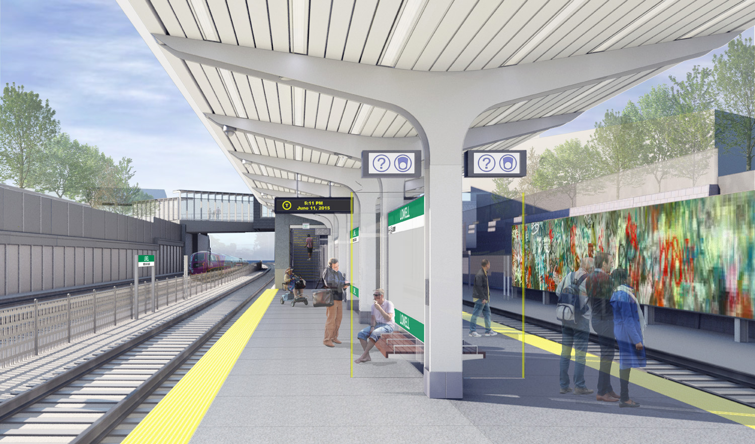 Lowell Street Station, Somerville, MA