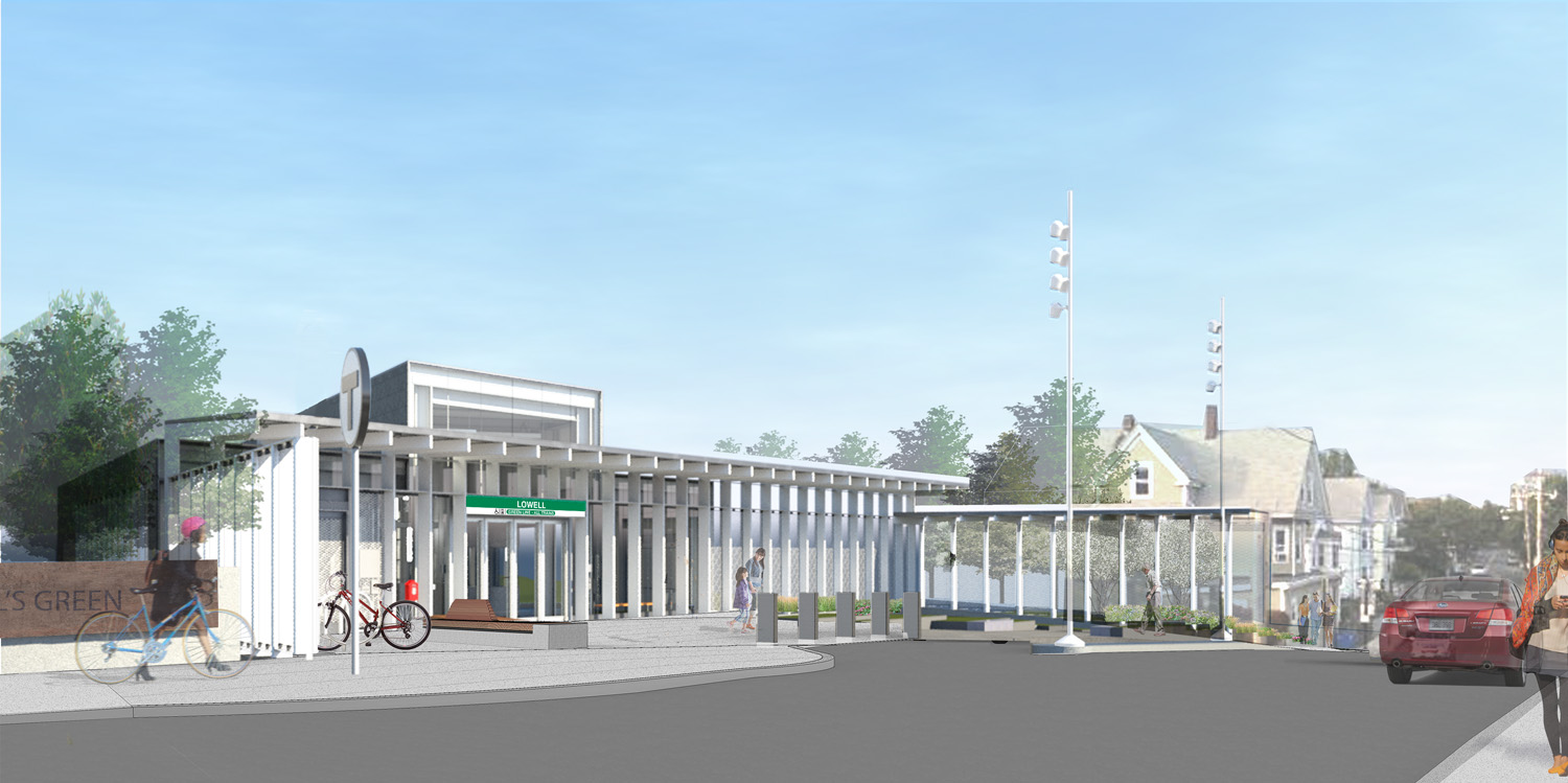 Lowell Street Station, Somerville, MA