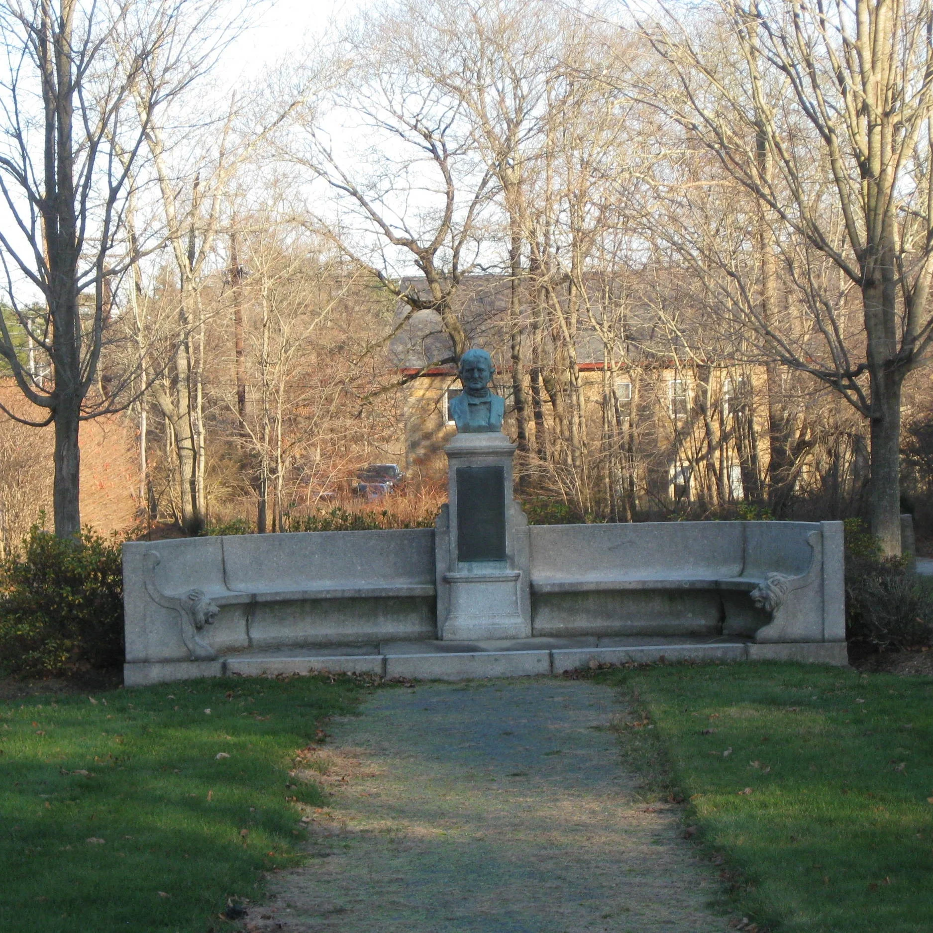 Oliver Ames Memorial - Before