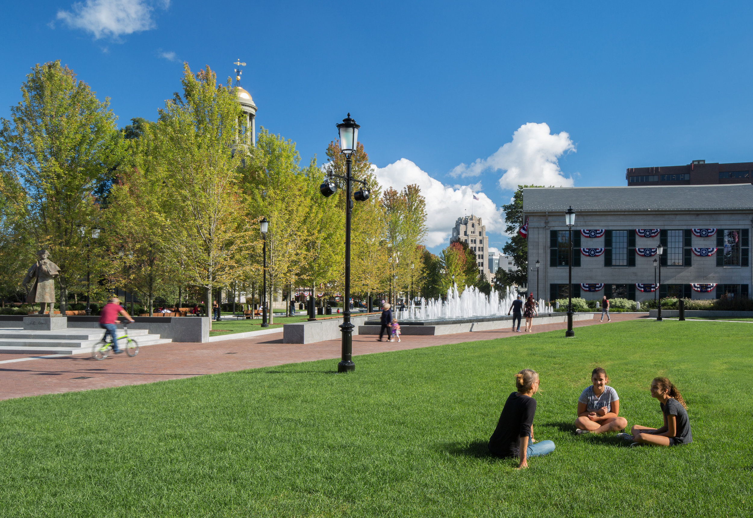 Hancock Adams Common green space (Photographer: Ed Wonsek)