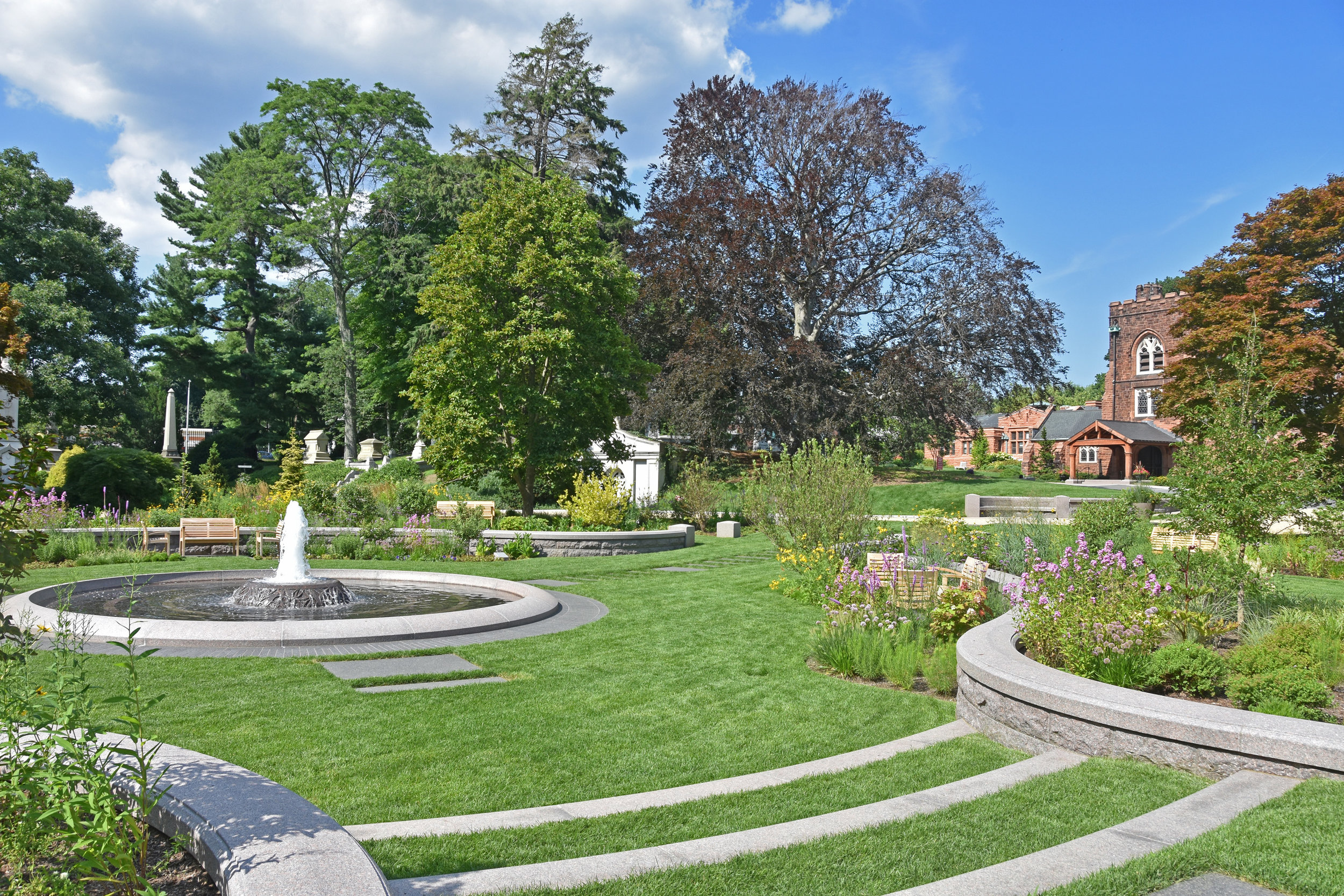 MOUNT AUBURN CEMETERY ASA GRAY GARDEN