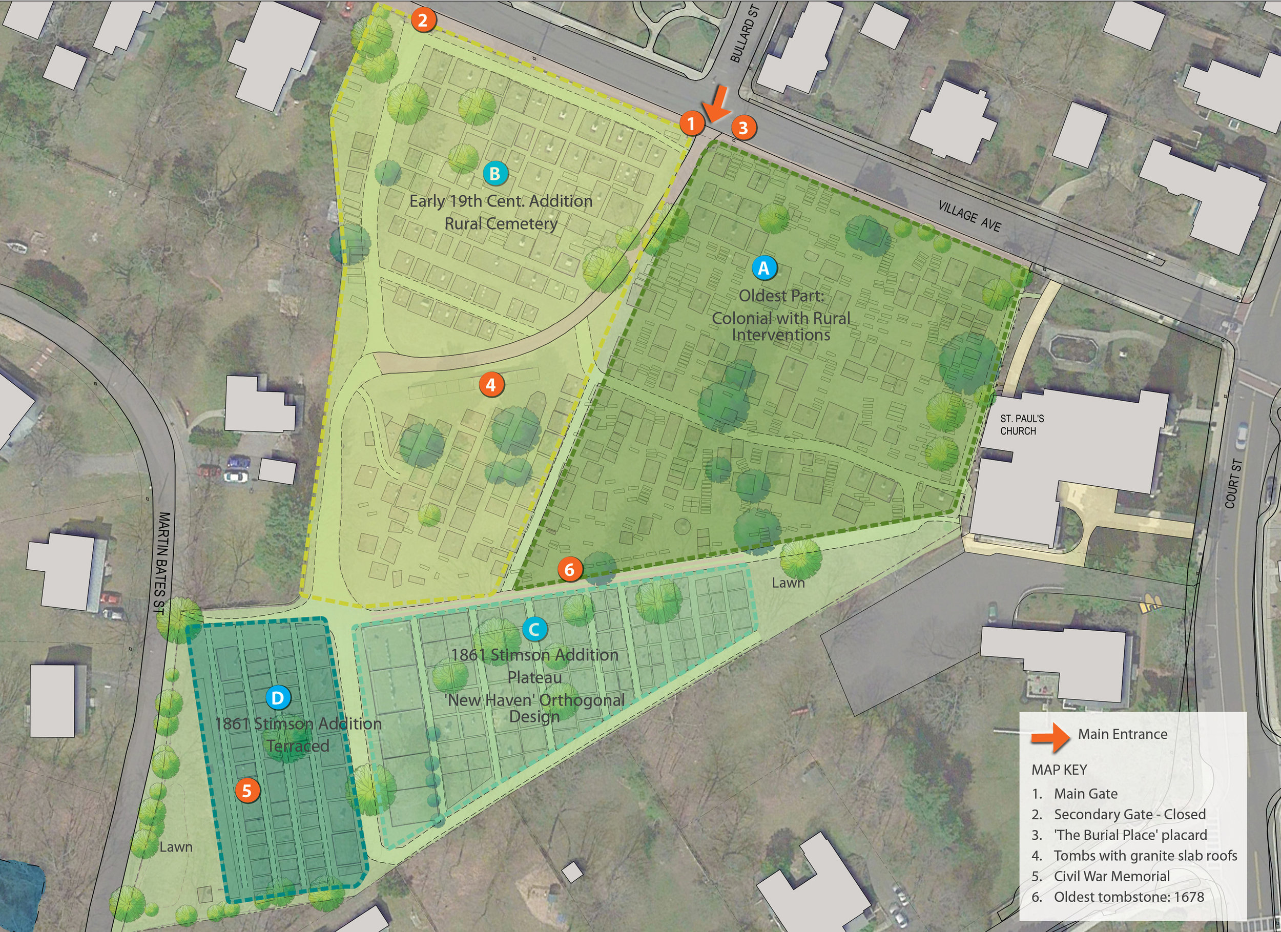  Old Village Cemetery Landscape Plan 