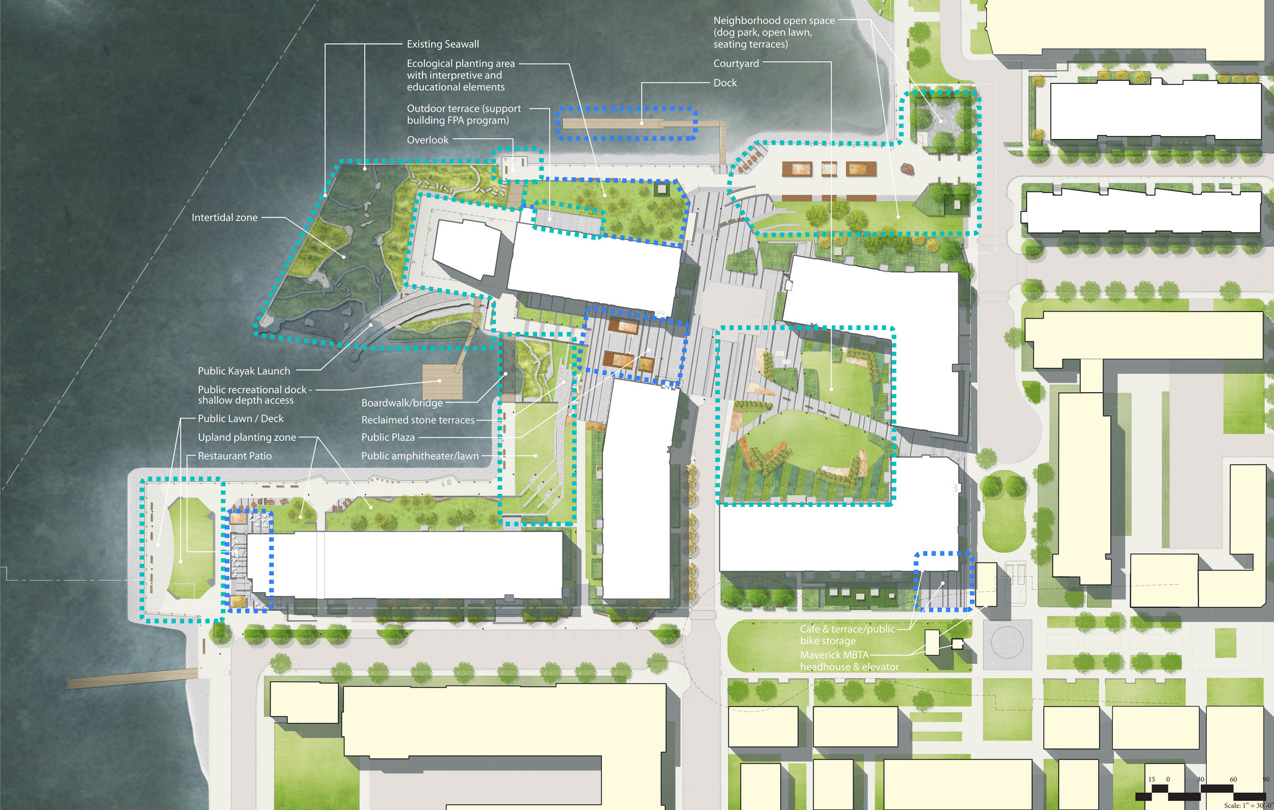 Clippership Wharf Site Plan