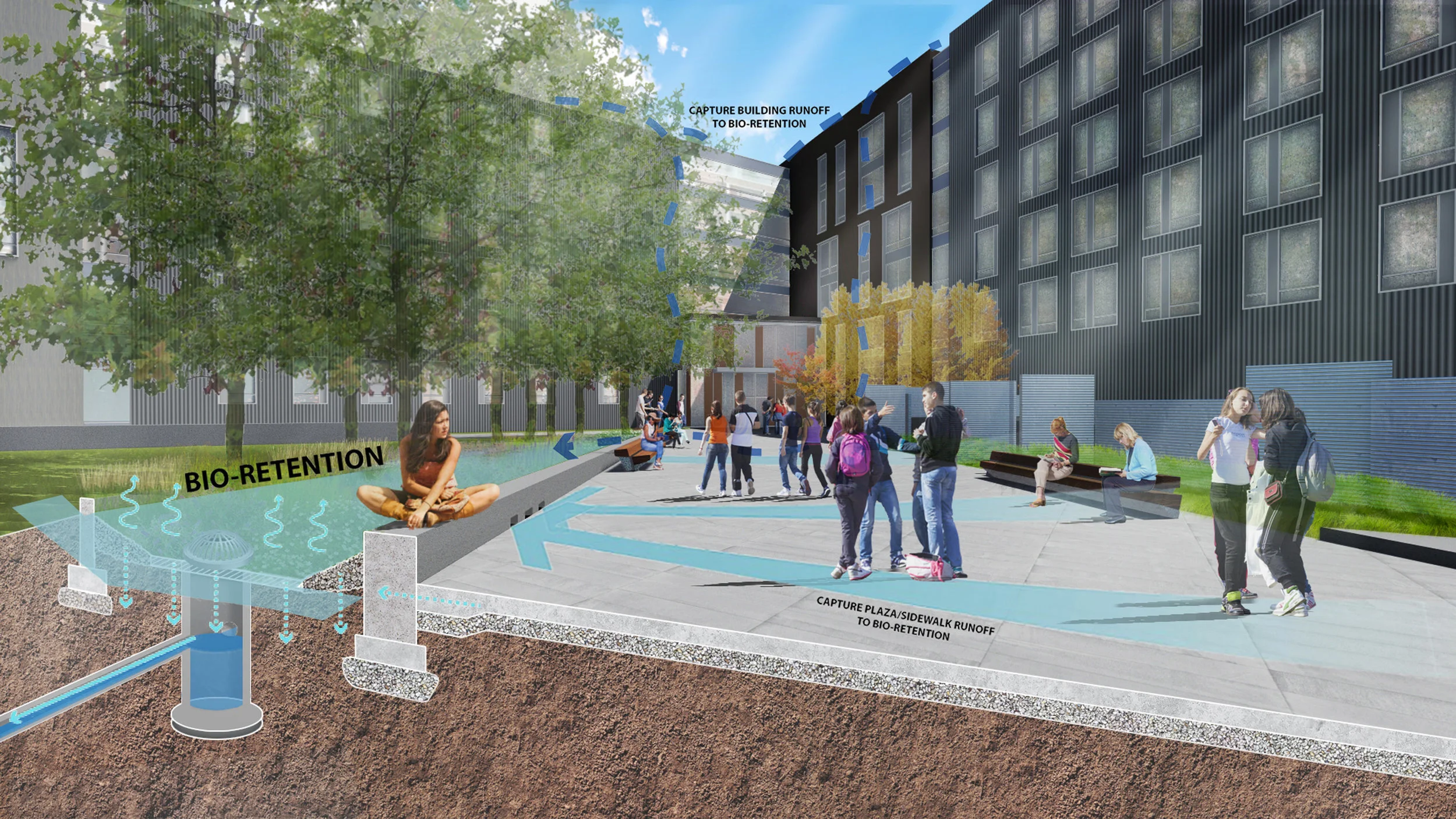 South Street Landing Perspective (Halvorson Design)