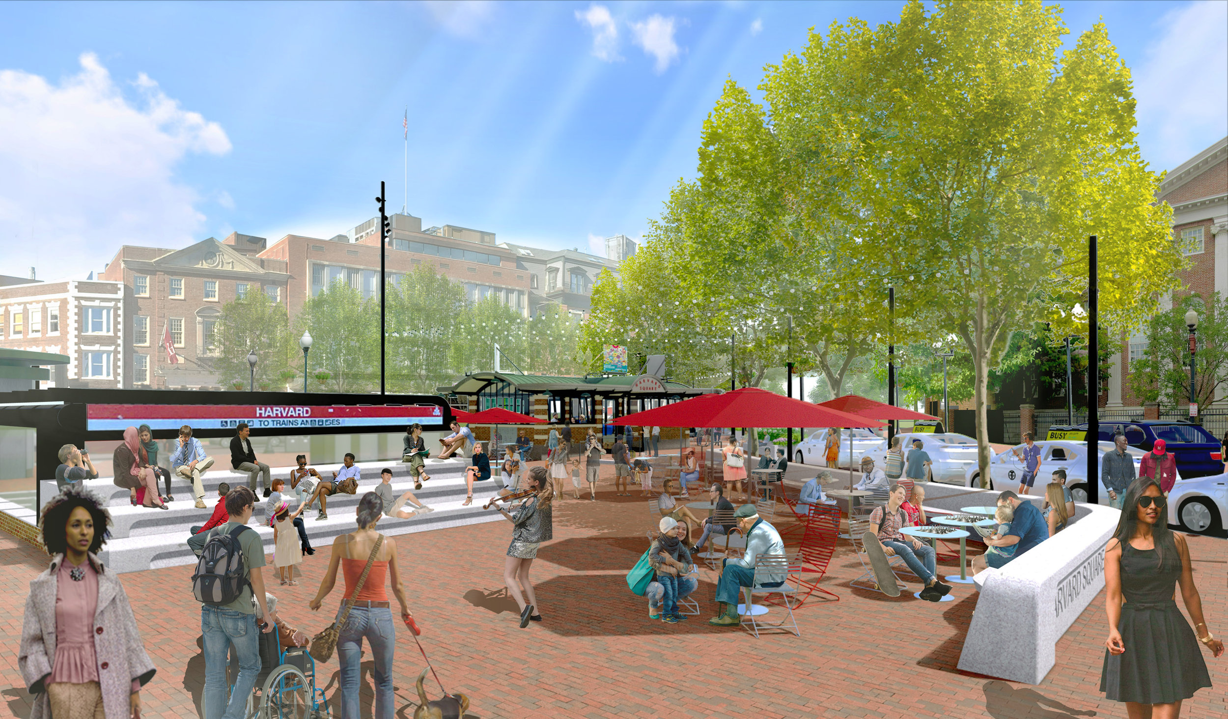  Harvard Square Plaza Rendering (Halvorson Design) 