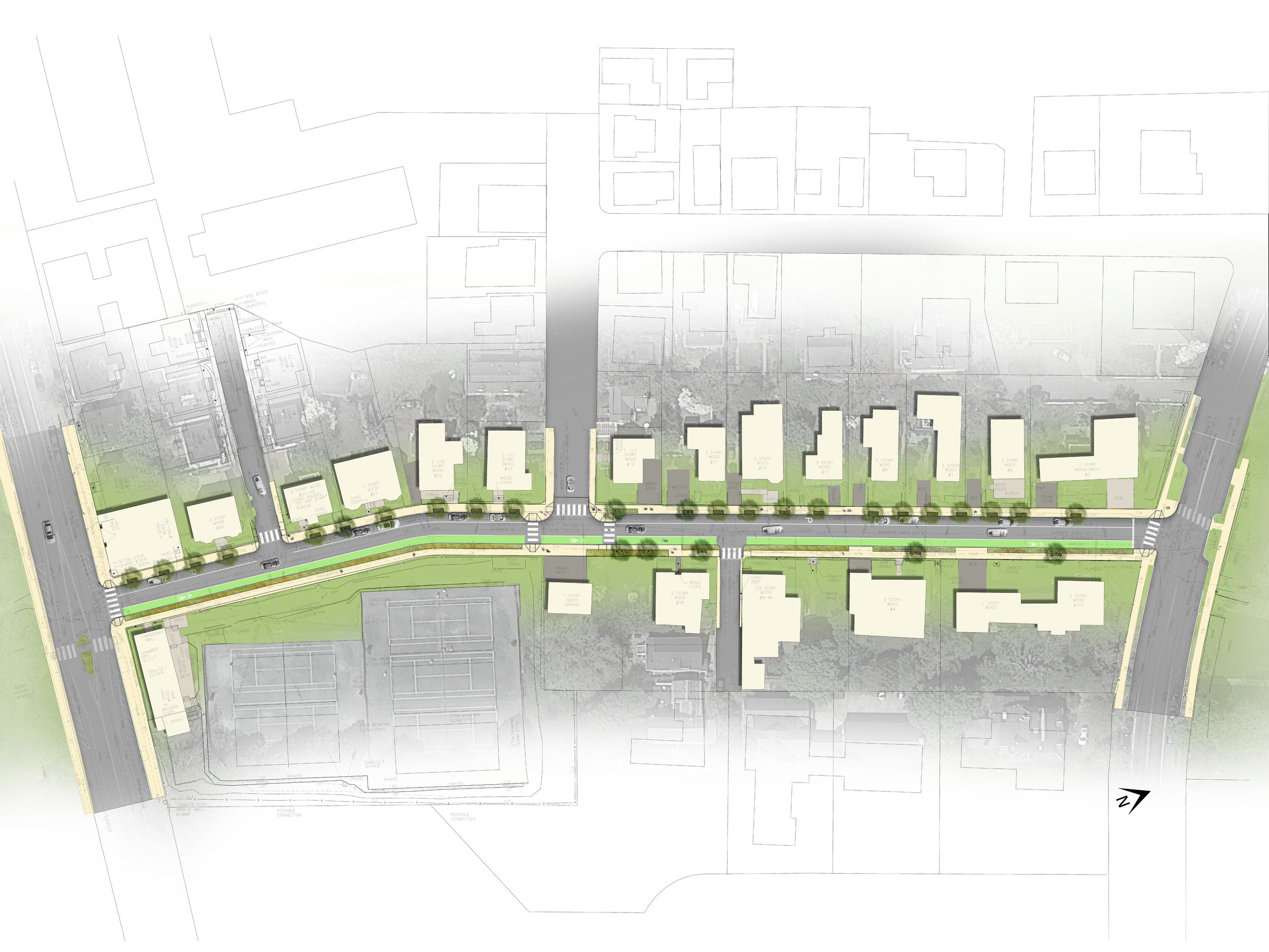  Willard Street - One Way Traffic Option 