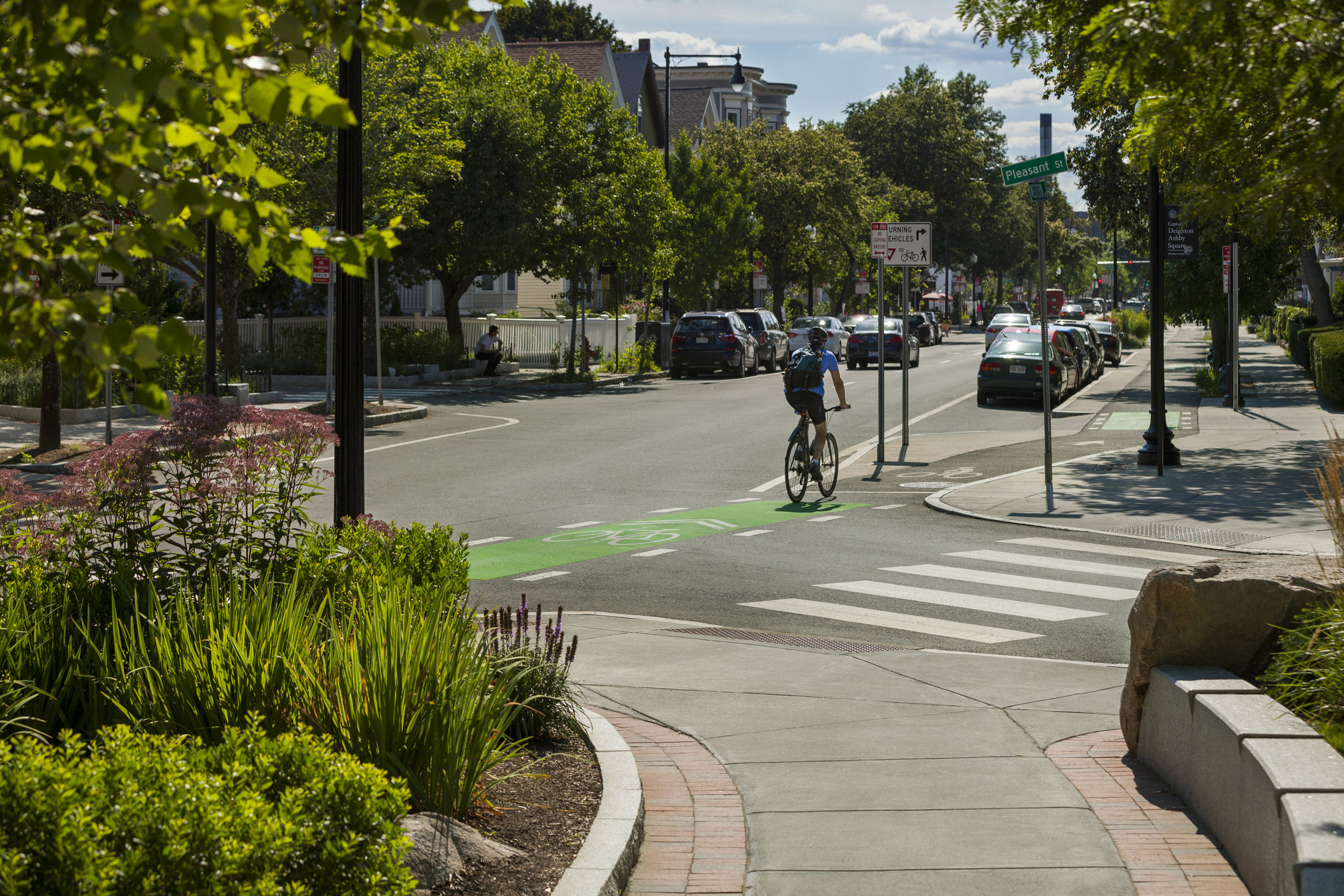  Western Avenue Complete Streets (Photo by Anthony Crisafulli Photography) 