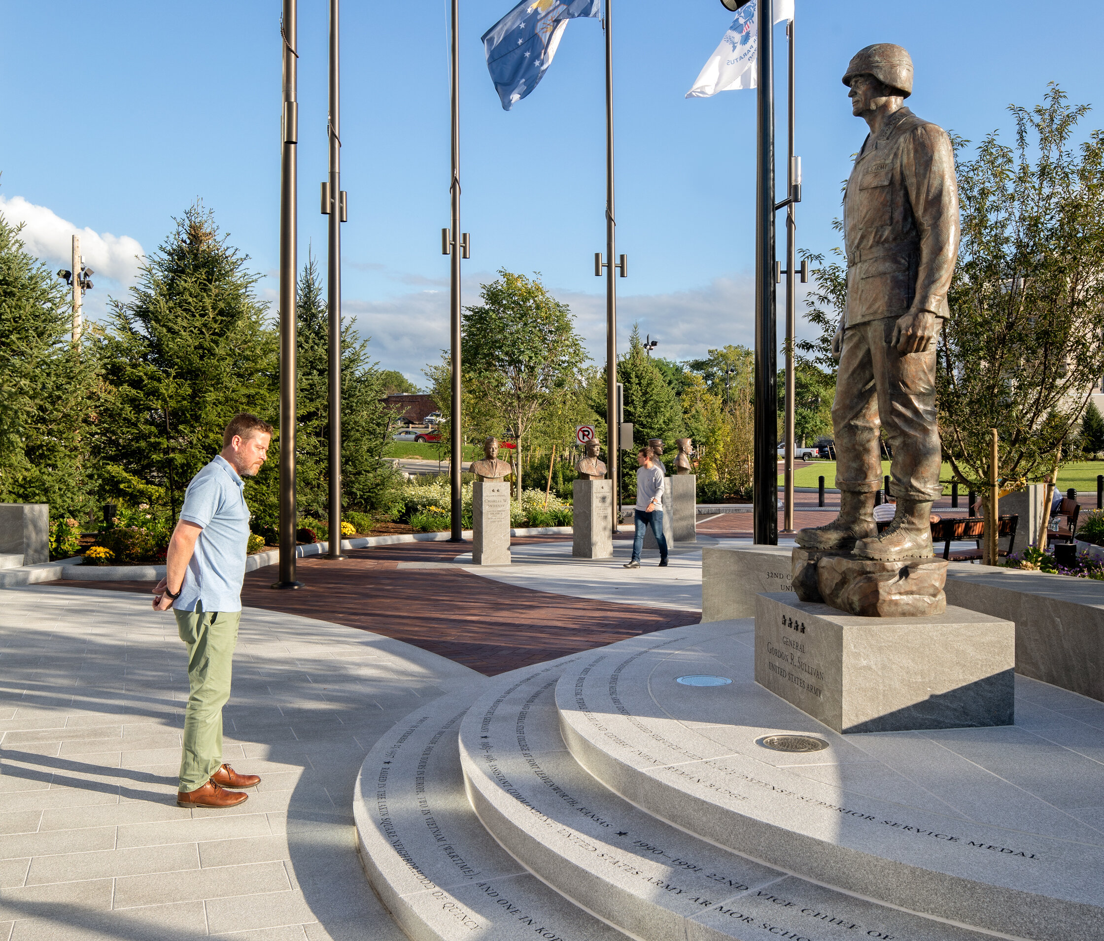  Sculpture at Generals Park in Quincy (Photo by Ed Wonsek) 