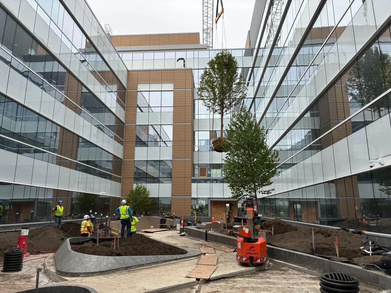 Healing Garden Installed at YNHH Neuroscience Center