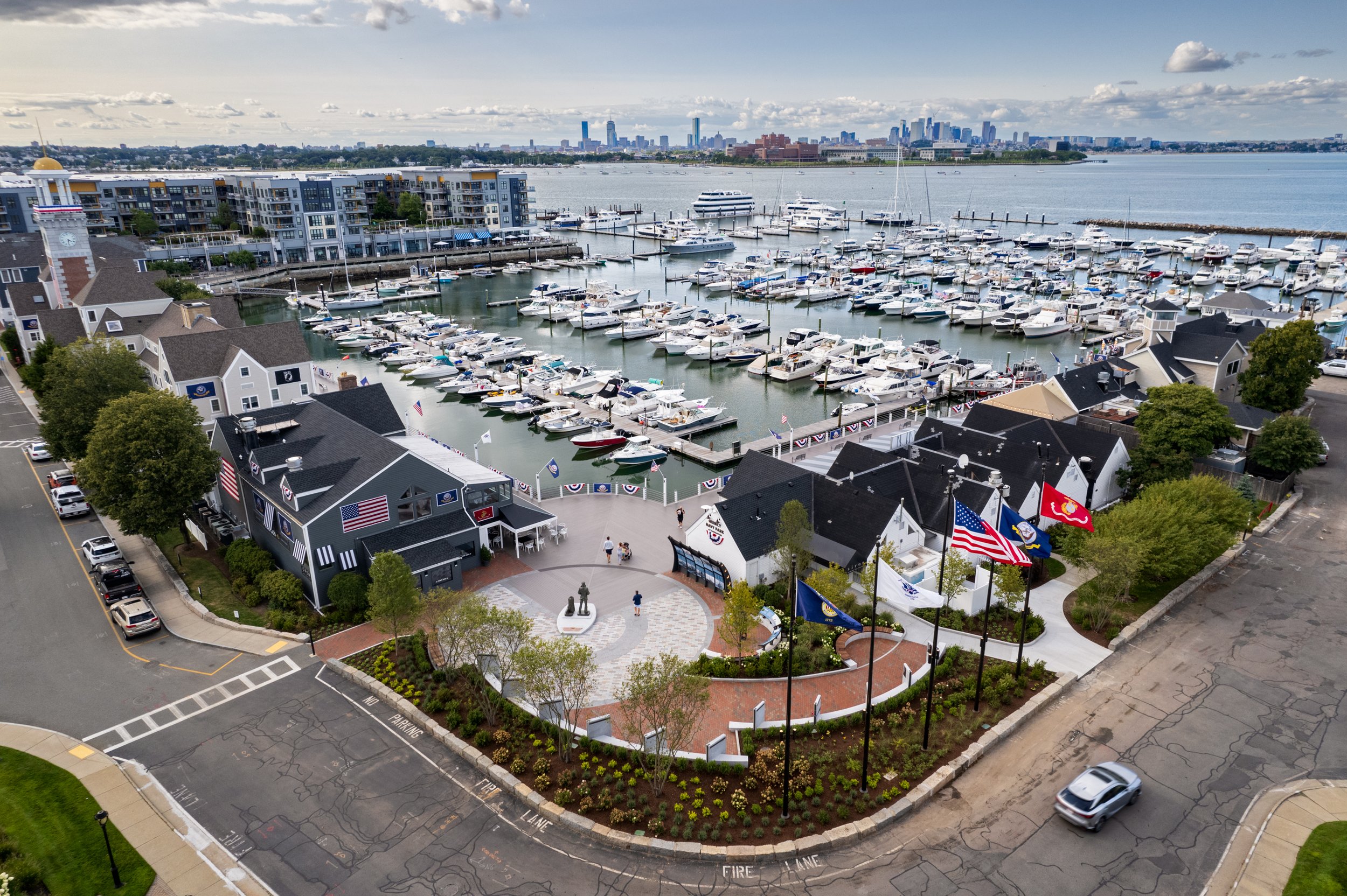 Quincy Navy Park Featured by Landscape Forms