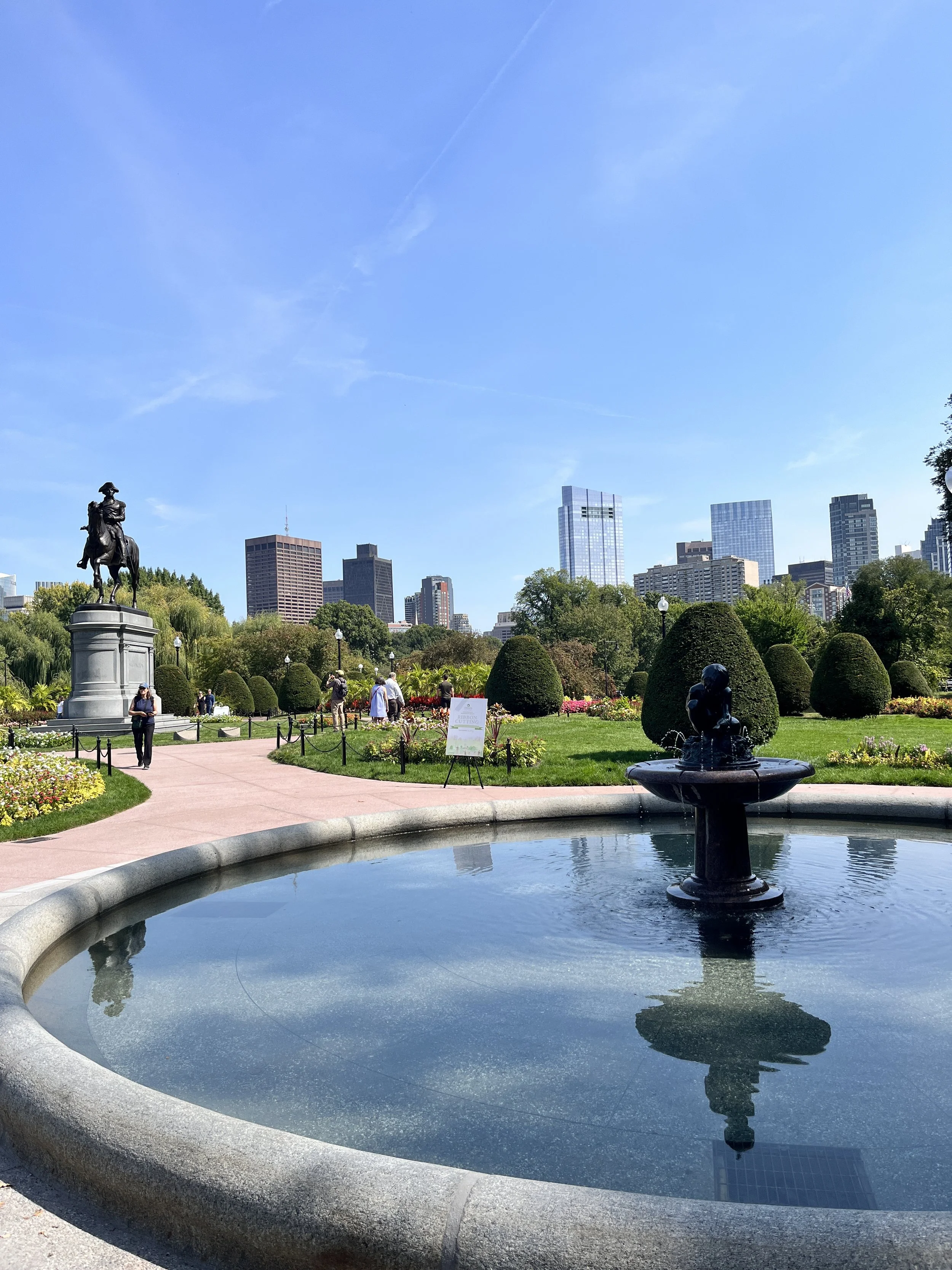 PUBLIC GARDEN CHILD FOUNTAIN RESTORATION