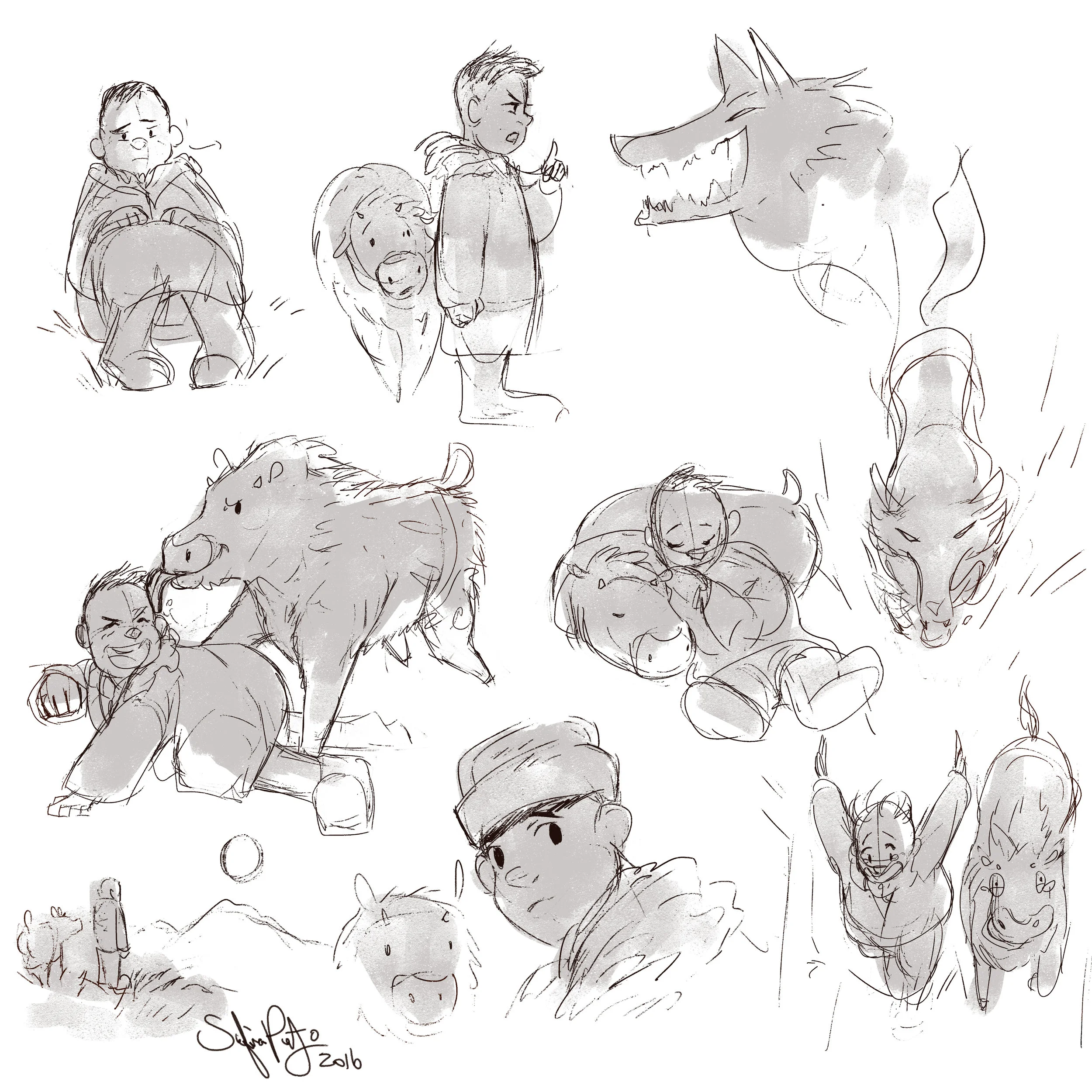 The UnwantedBoy and His Yak.jpg