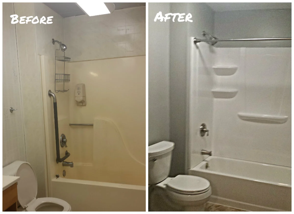 New Bathtub and Shower Surround