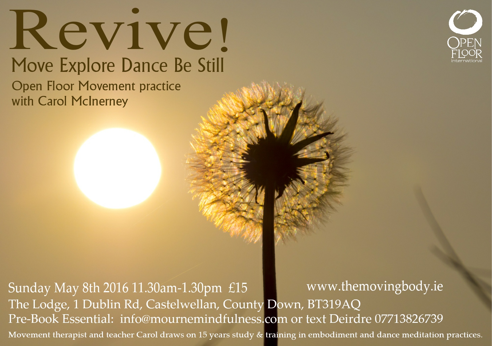 Please click on flyer for more information