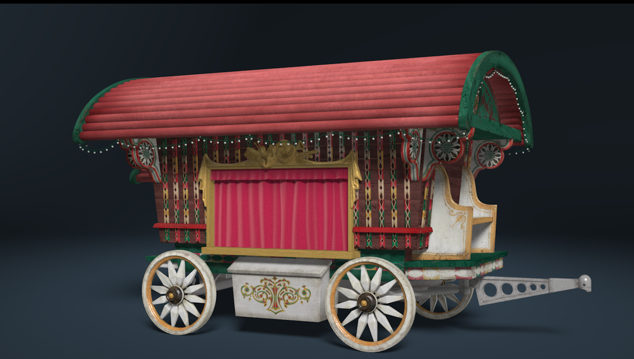 SET - Puppet Cart