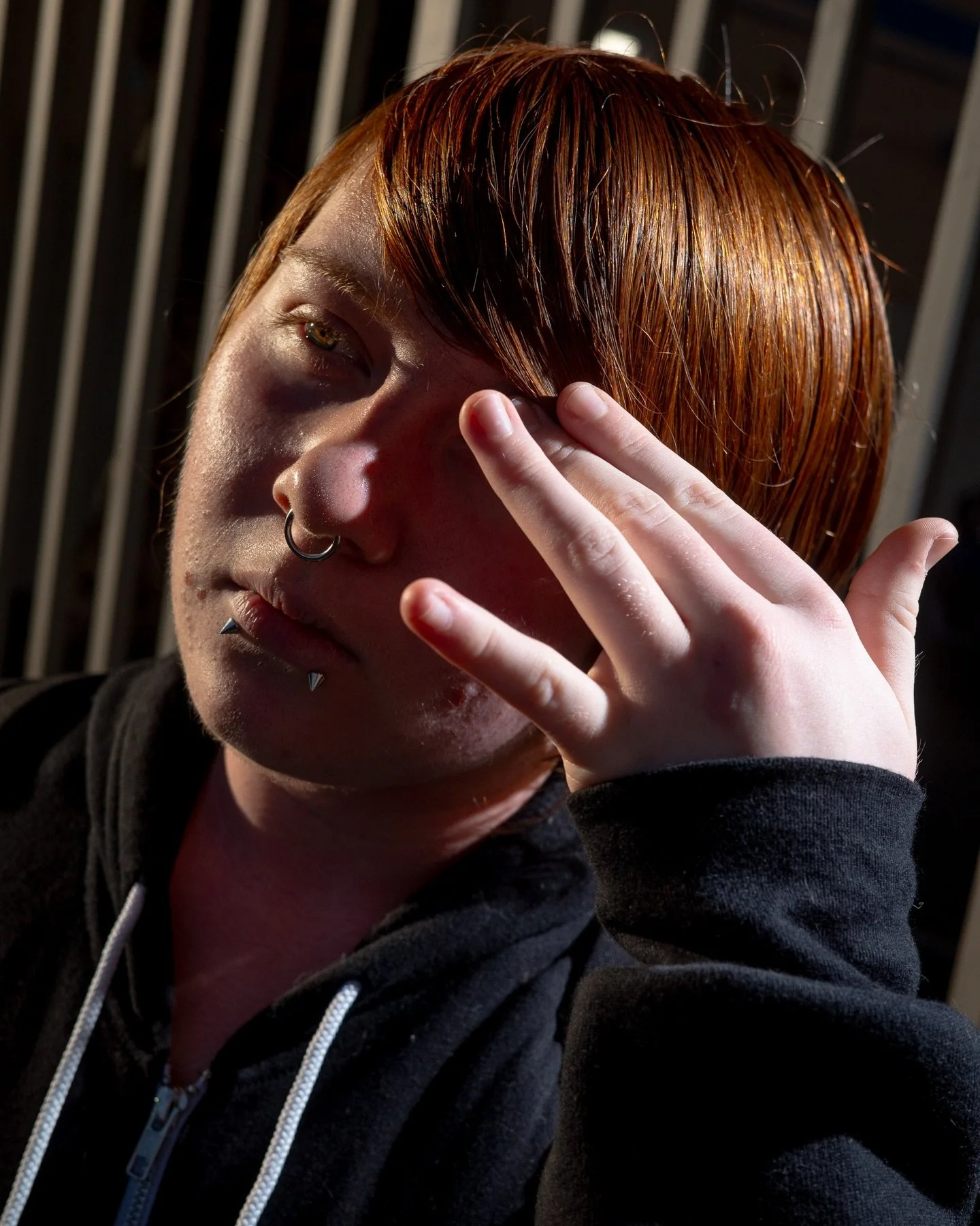 An hour and a half of admiring the light on some sweet souls in The Mission yesterday.