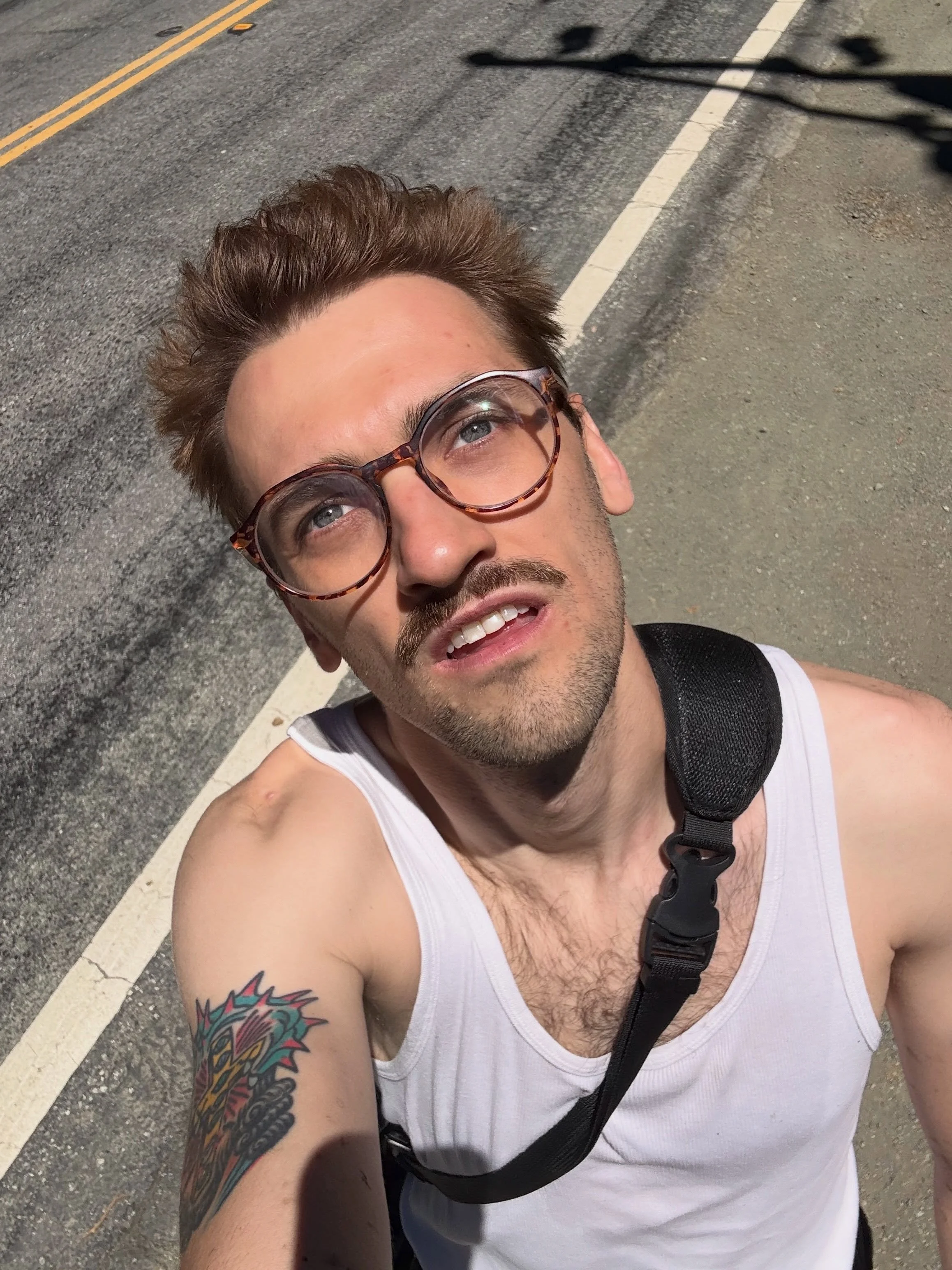 The real me. Summer in California.