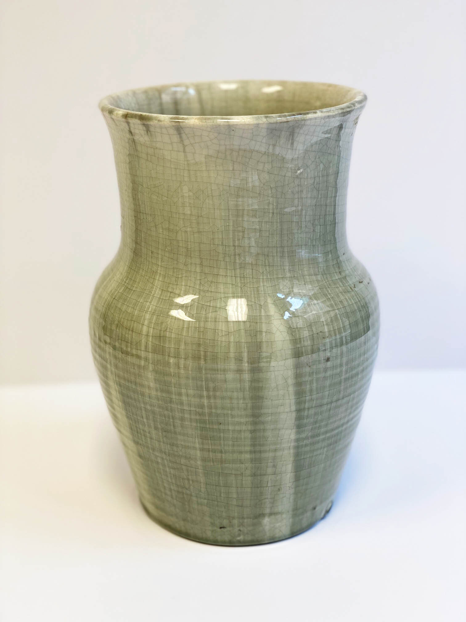 Moorcroft Green Vase