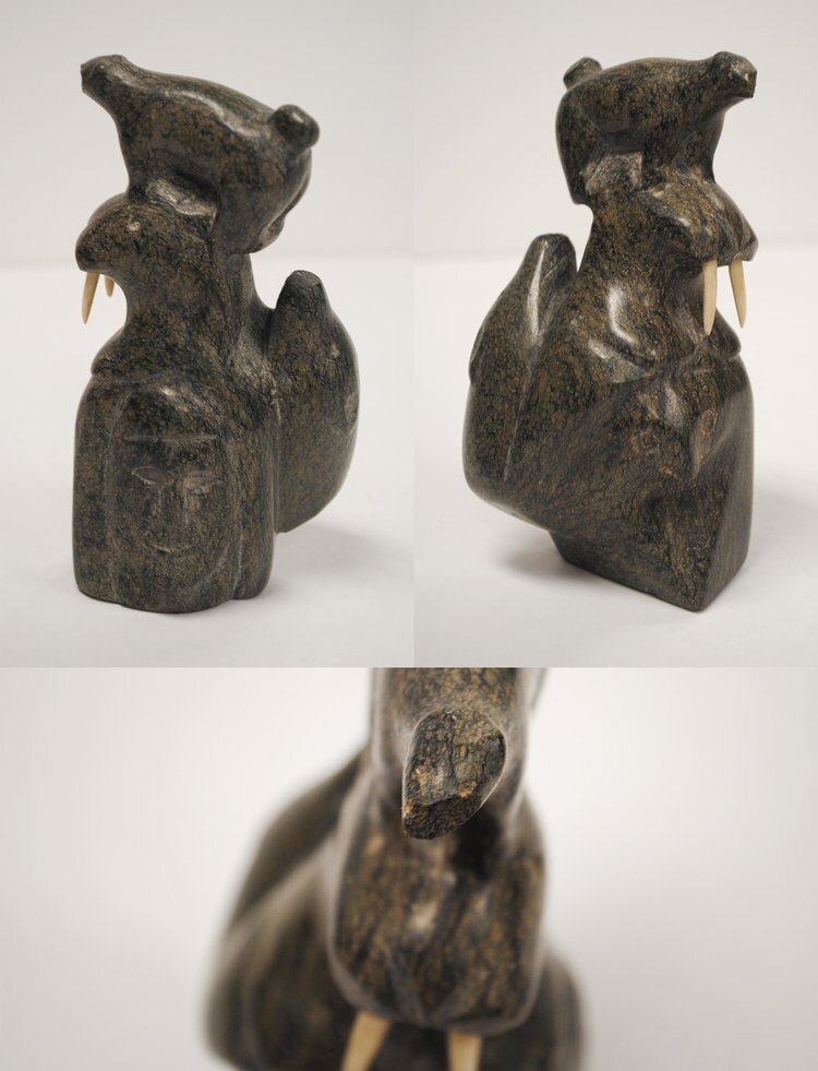 Bernadette+Ivalooarjuk+Saumik,+Walrus+Headset,+5x3x2.5,+soapstone,+ivory,+$320.jpg