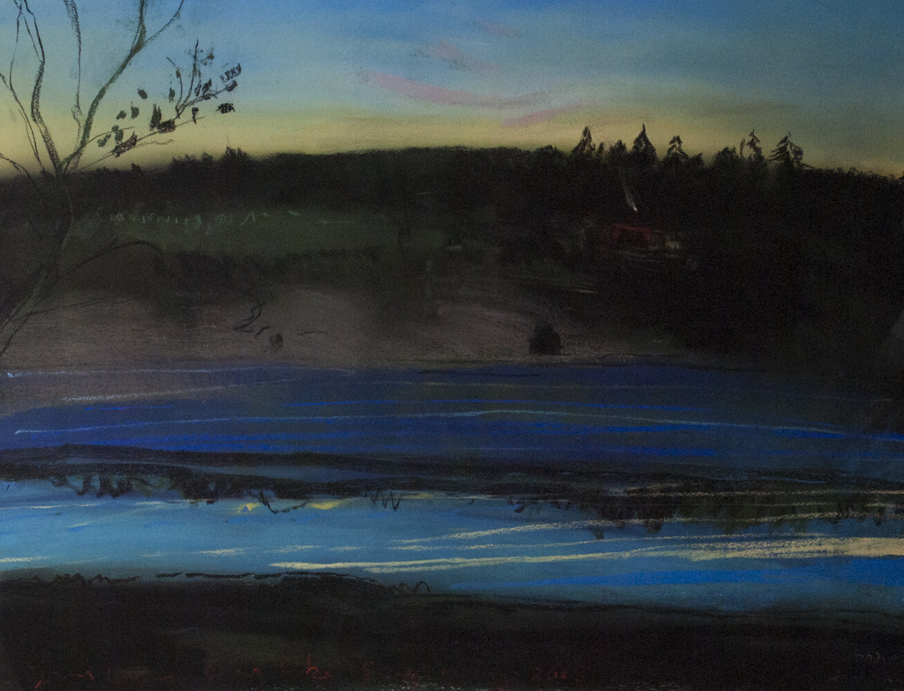 Gerard Collins - Early Morning Lake