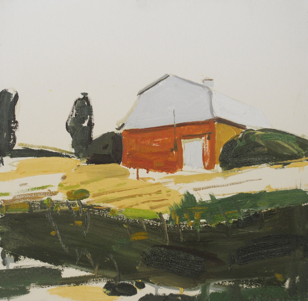 Gerard Collins - Barn in New Denmark