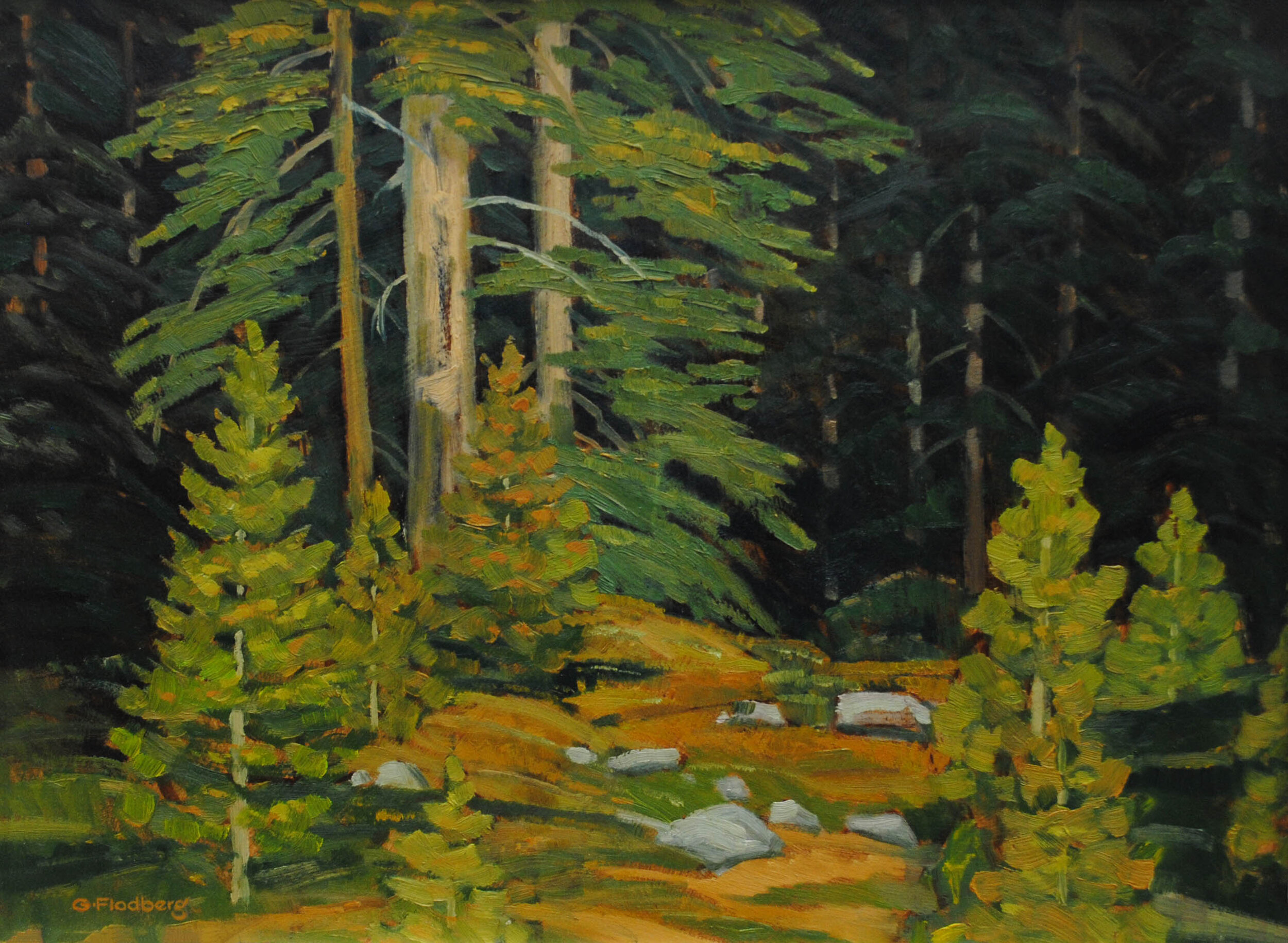 Gilbert A. Flodberg - Untitled, Forest Floor