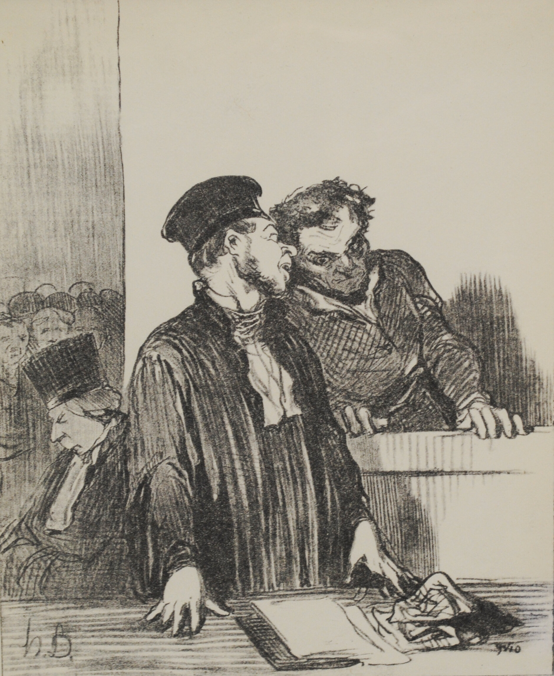 Honoré Daumier - Plead ''Not Guilty''