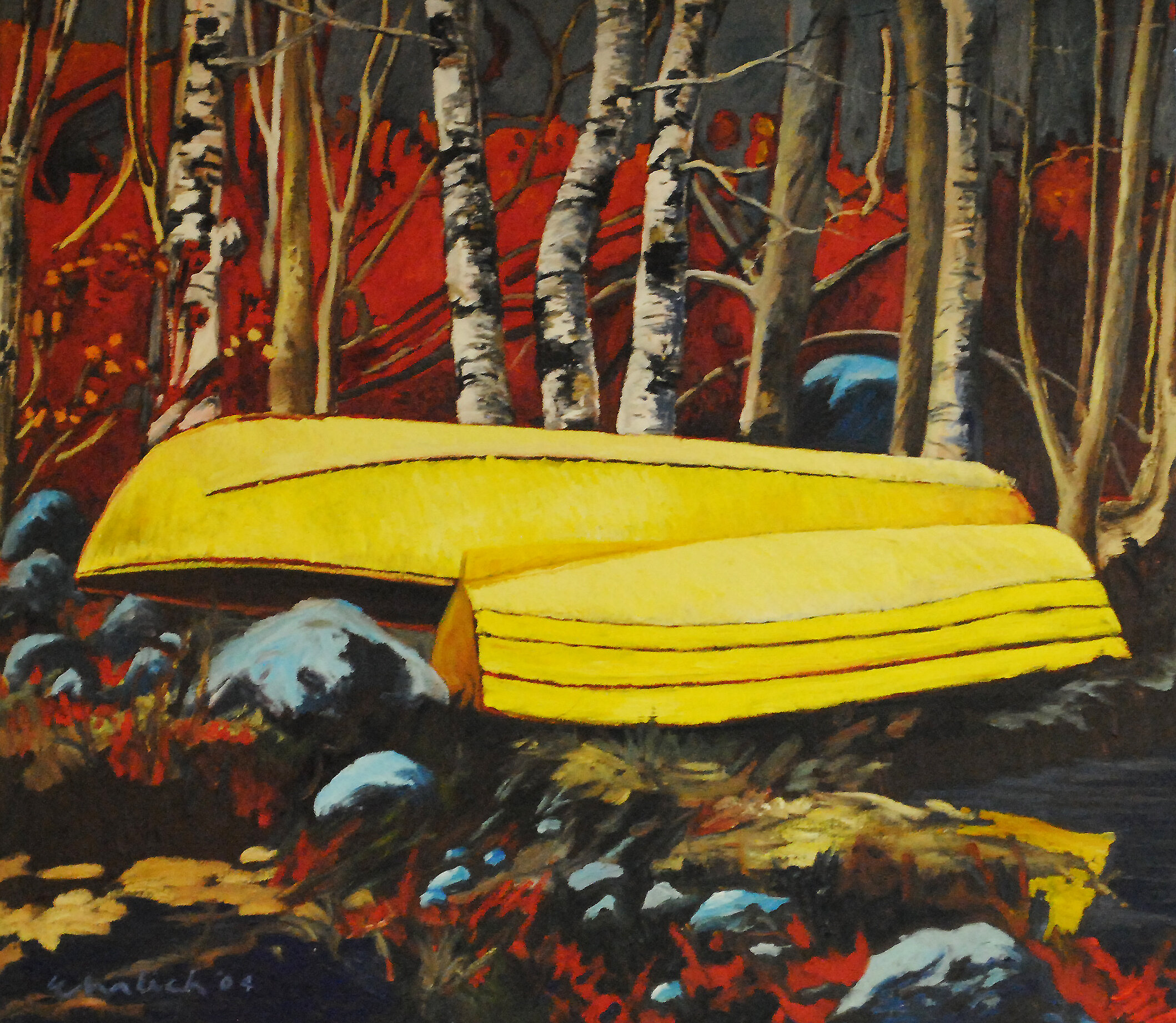 Jackson Ehrlich - Yellow Canoes