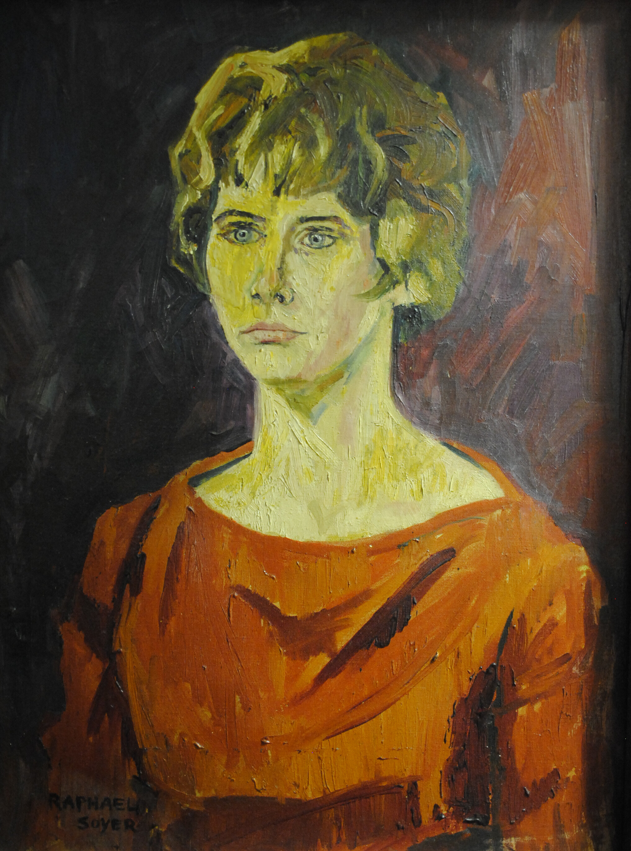 Raphael Soyer - Portrait