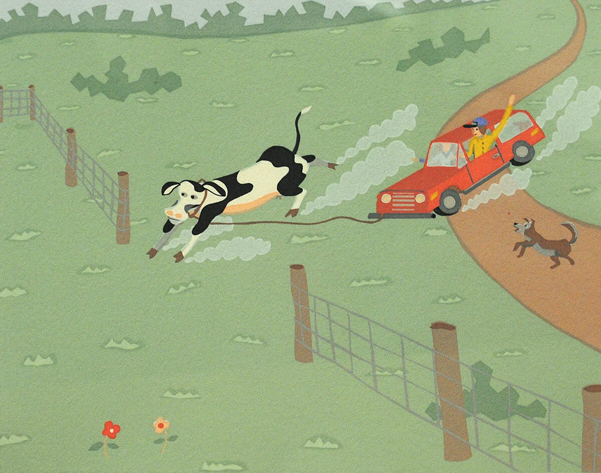 Robert Emile Fortin, #11,-Enfin-a-la-Maison!,-Finally-Home!,-6.5x8,-silkscreen,-1987,-$125;Main Vault- Left.jpg