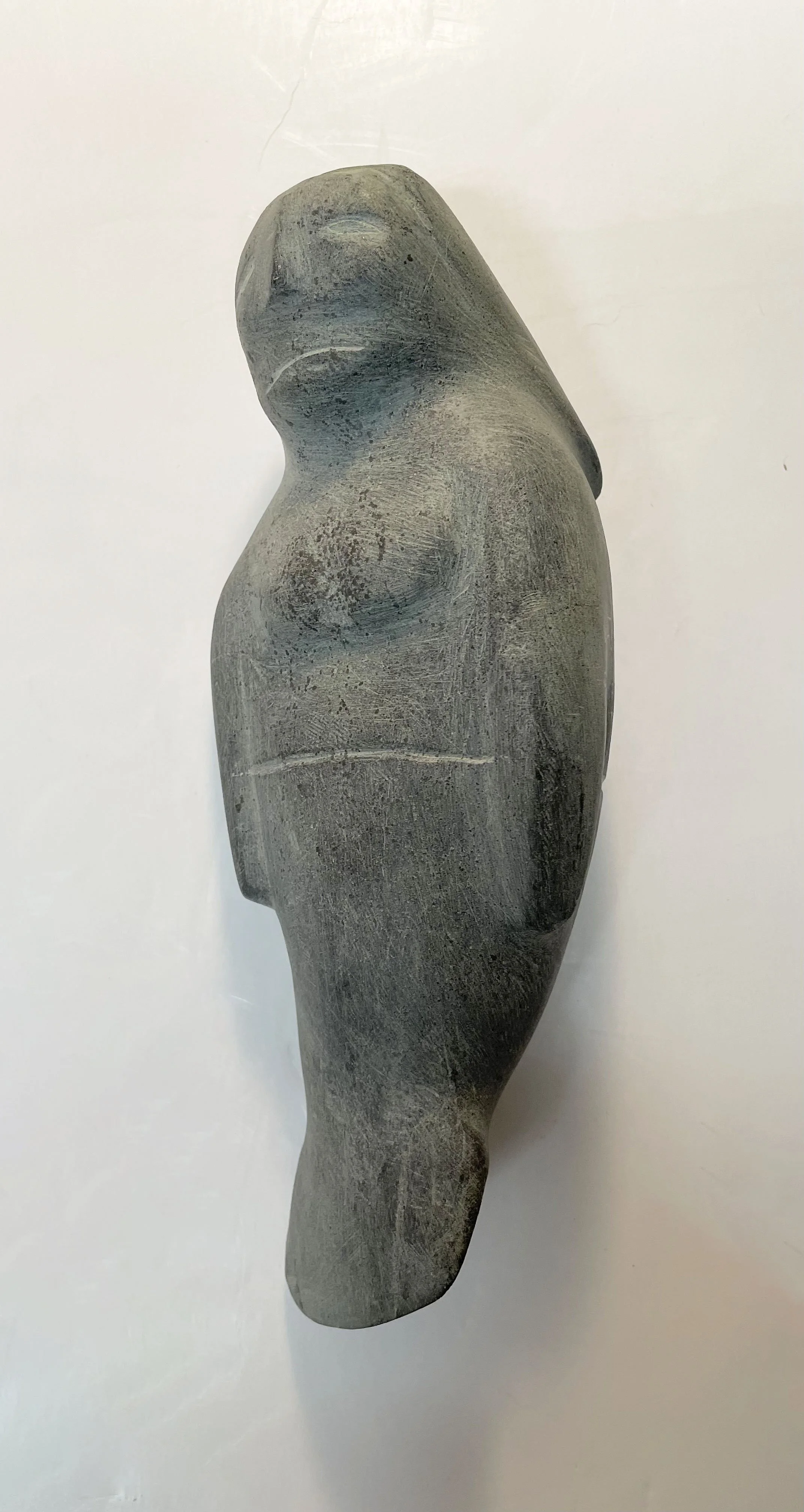 David Arnasungaaq, 1964-, Sedna, stone, 4x9x2, 3.JPG