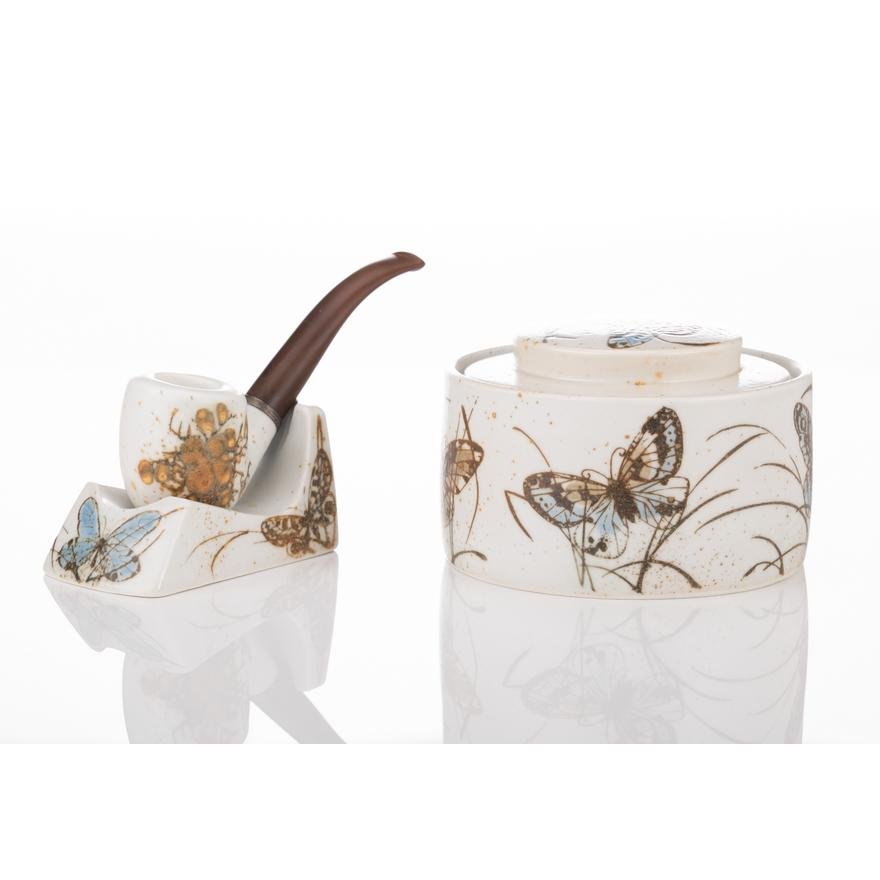 ROYAL COPENHAGEN NILS THORSSEN DIANA PIPE SET.jpg