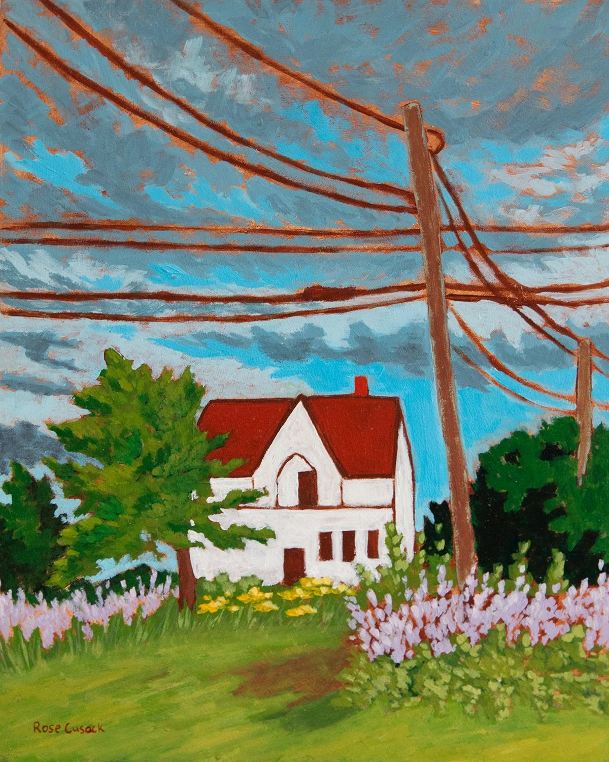 Rose Cusack -Valley Scene, NS