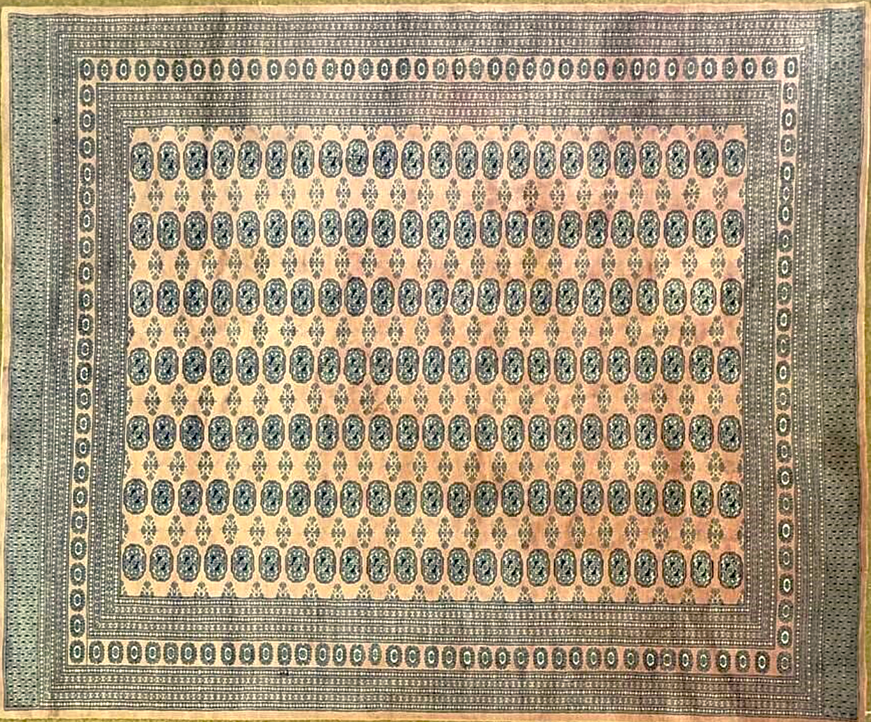 Rust Coloured Bokhara Rug 8'3 x 10'