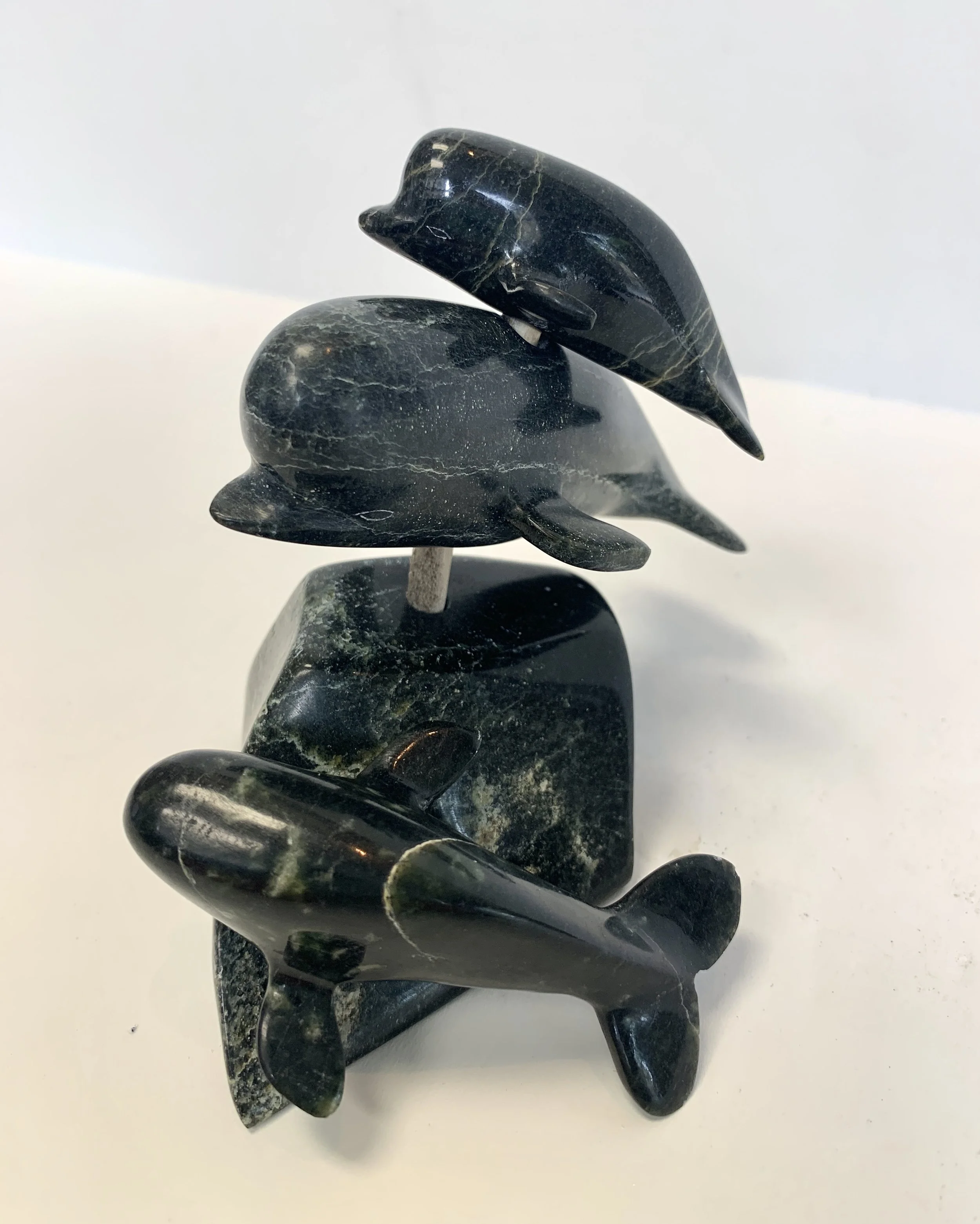 Isa Oqutaq (b. 1957) - Beluga Family (2022)