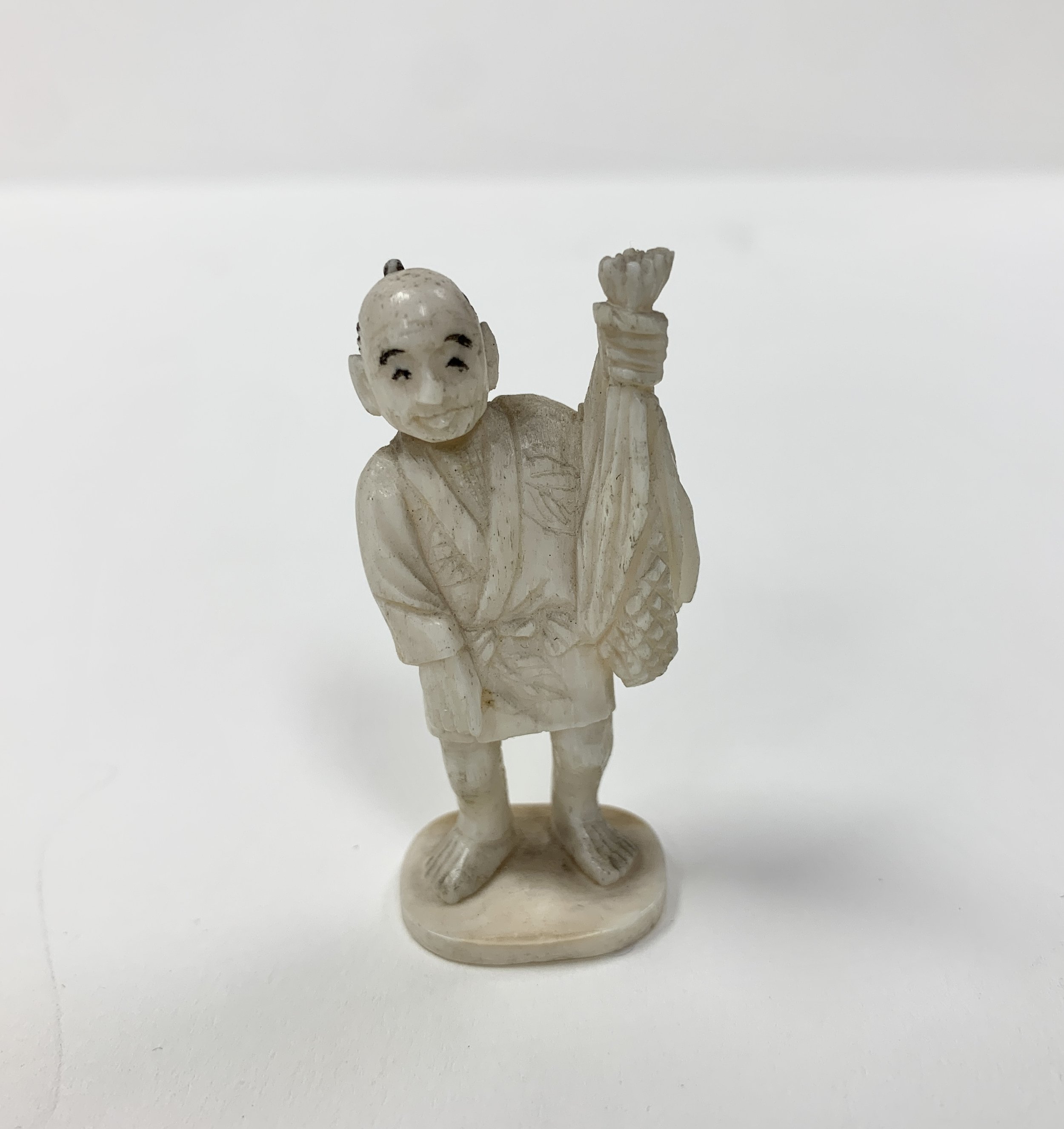 Merchant - Ivory Netsuke